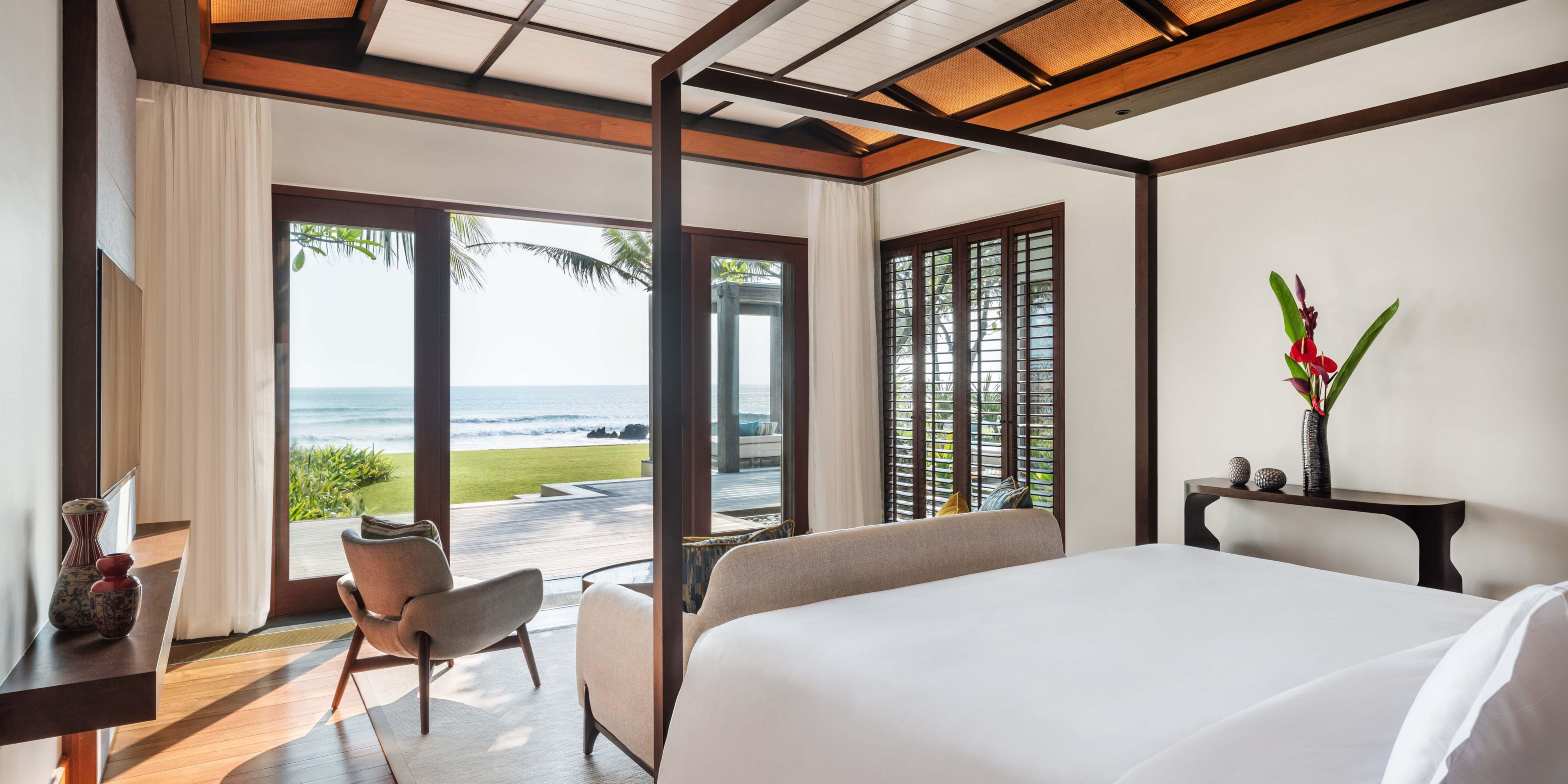 Beachfront Villa Bedroom