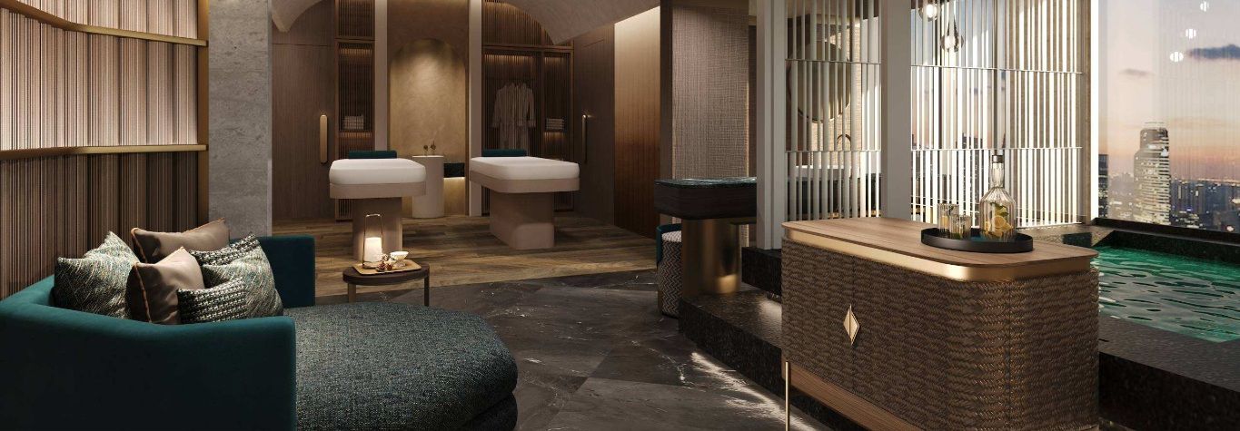 Regent Spa & Wellness treatment room at Regent Kuala Lumpur