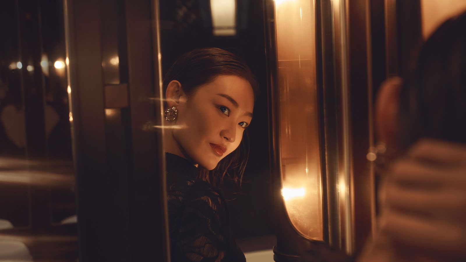 women looking at herself