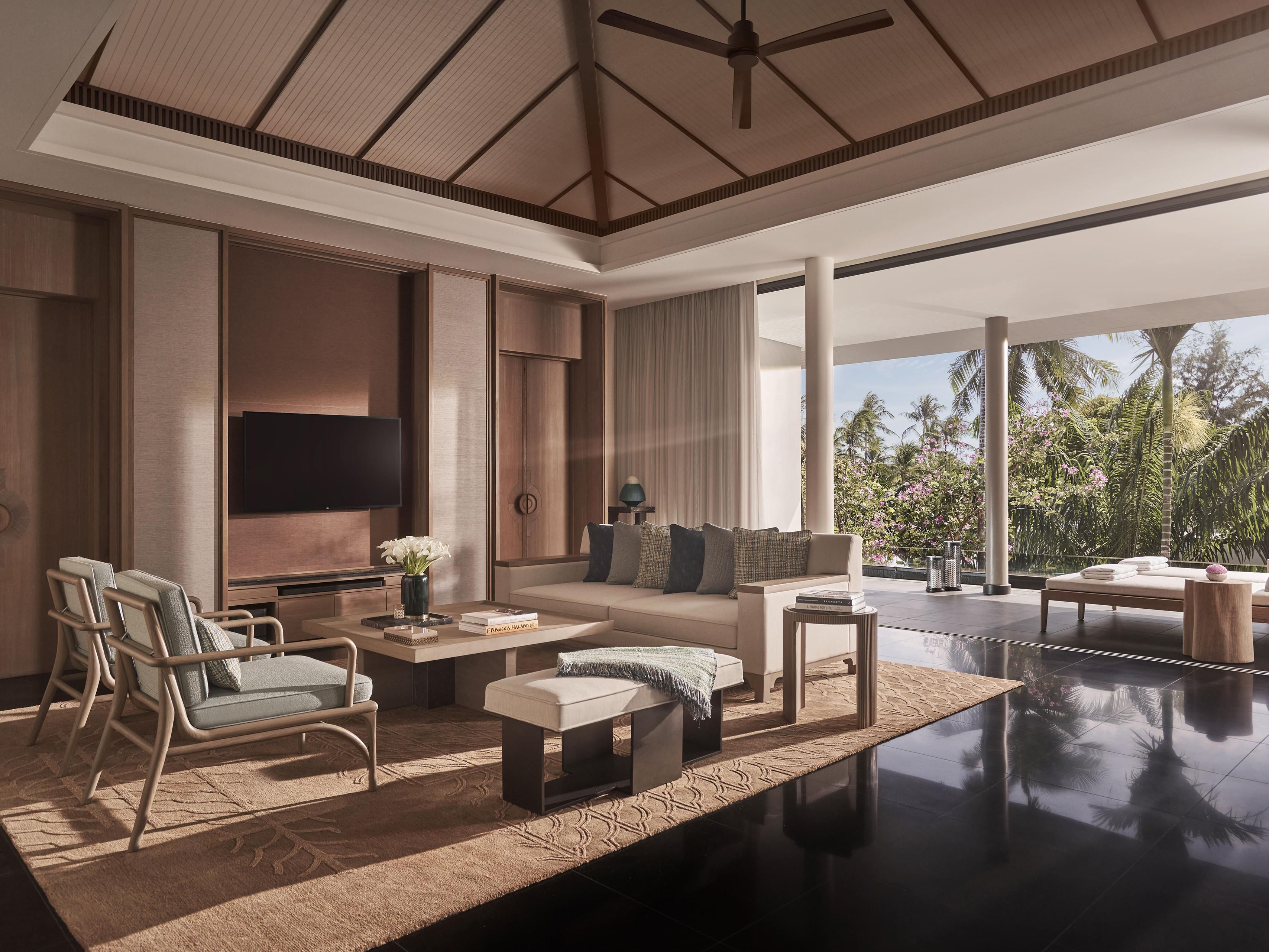 One Bedroom Terrace Pool Villa Living Room