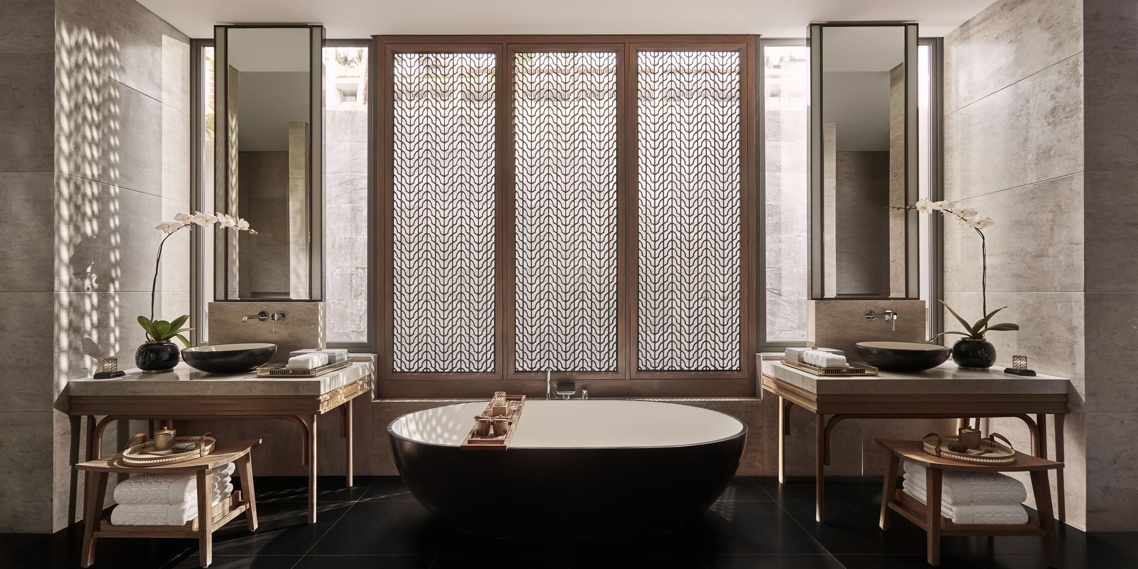 Four Bedroom Lagoon Pool Villa Bathroom