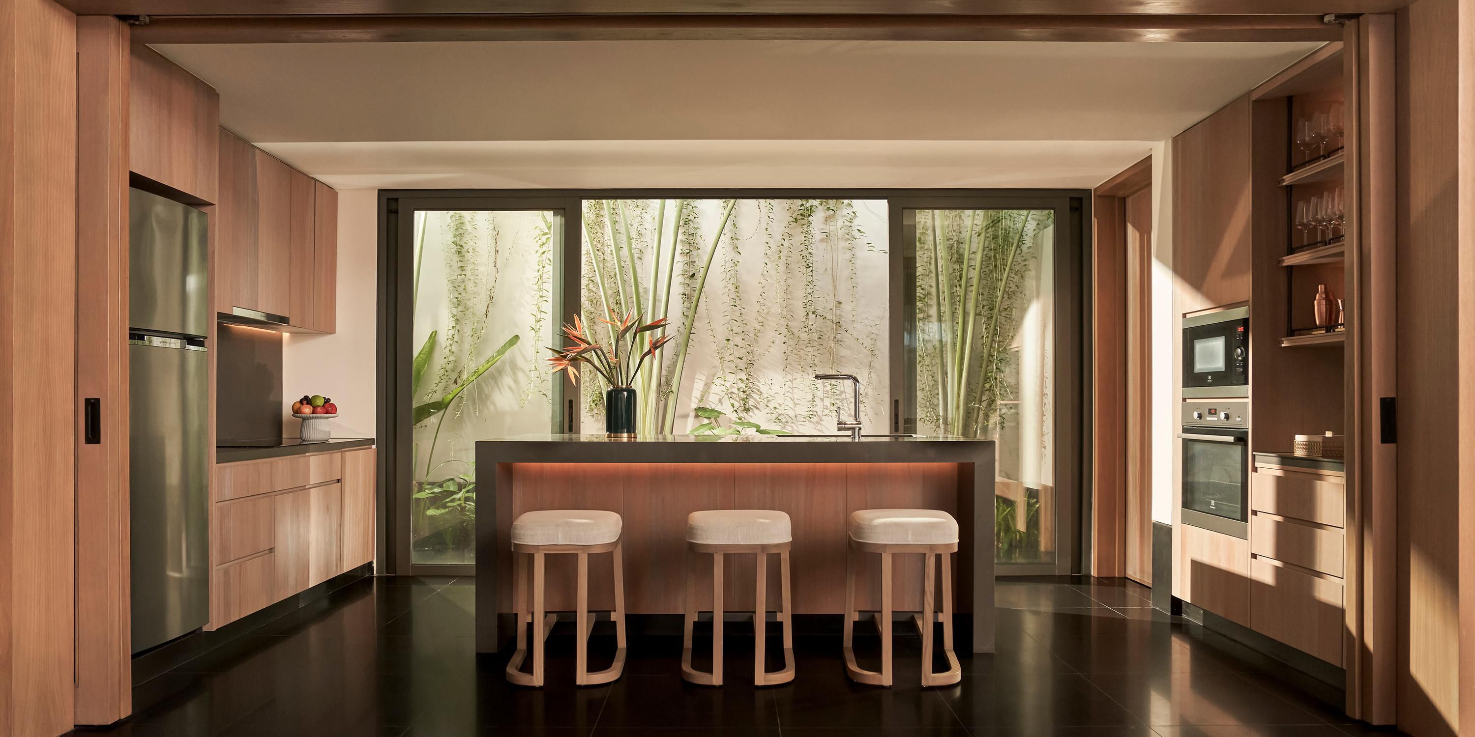 Kitchen at Lagoon Pool Villa