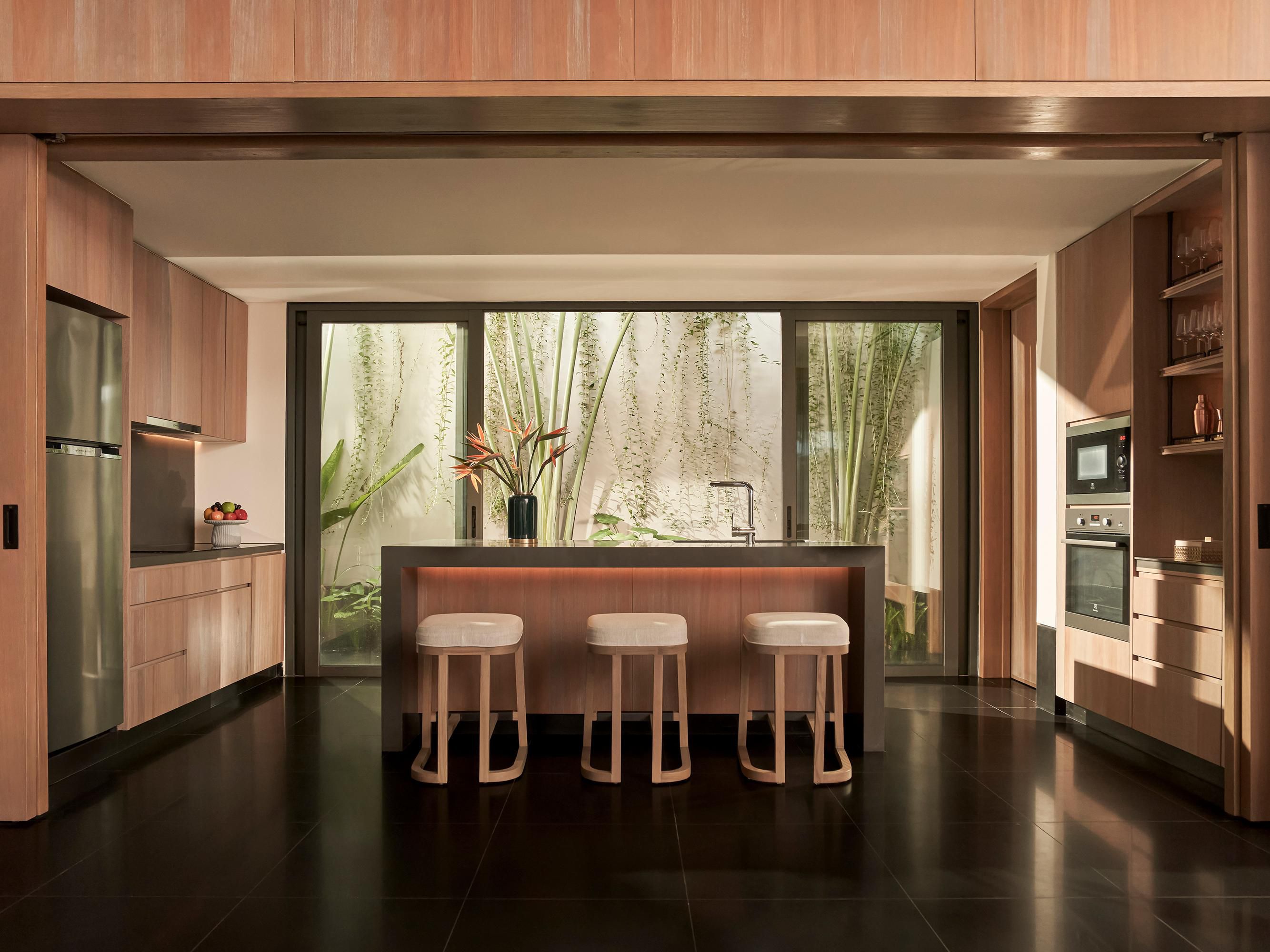 Kitchen at Lagoon Pool Villa