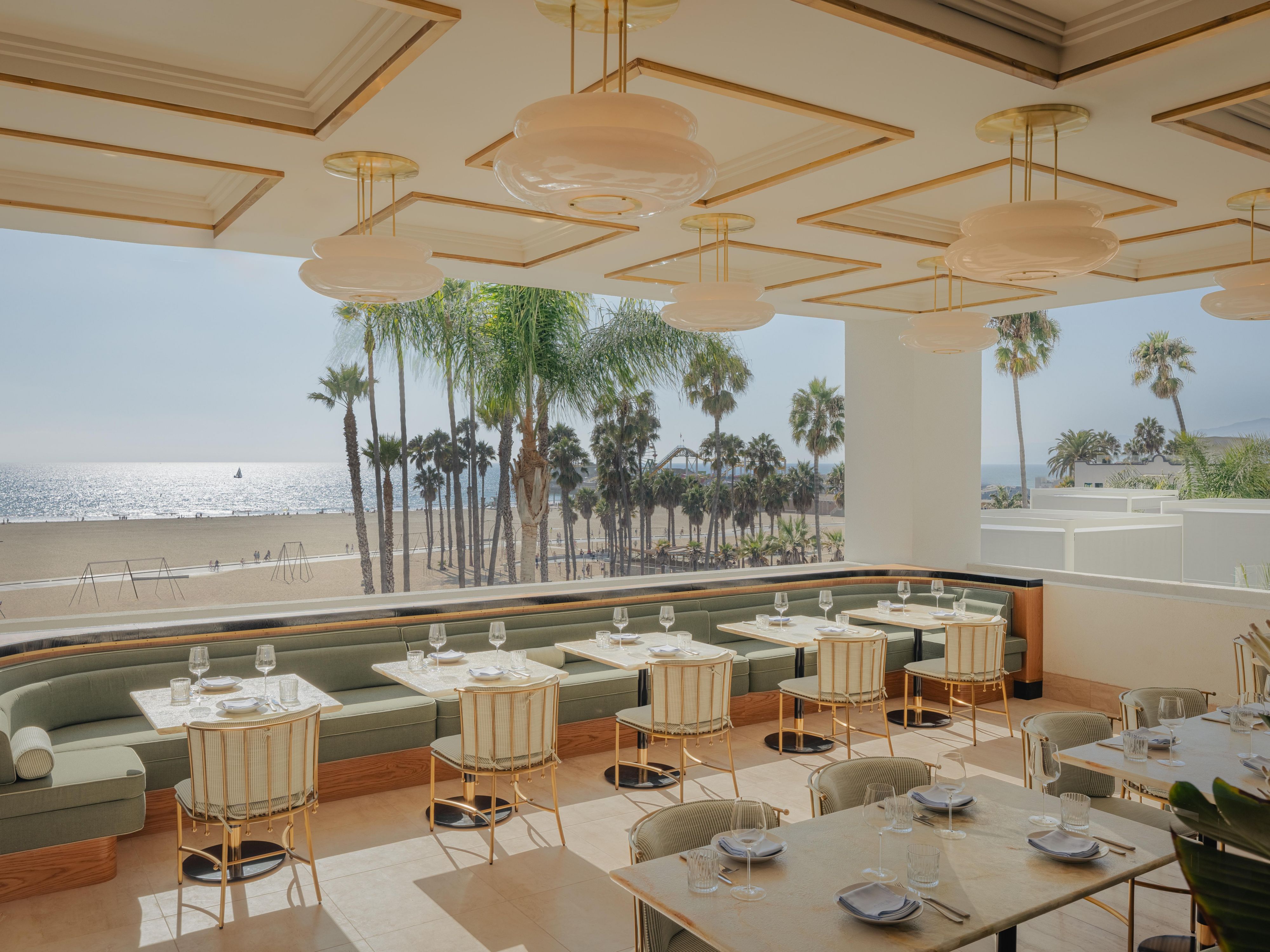 Beach View Patio Dinning at Orla by Michael Mina