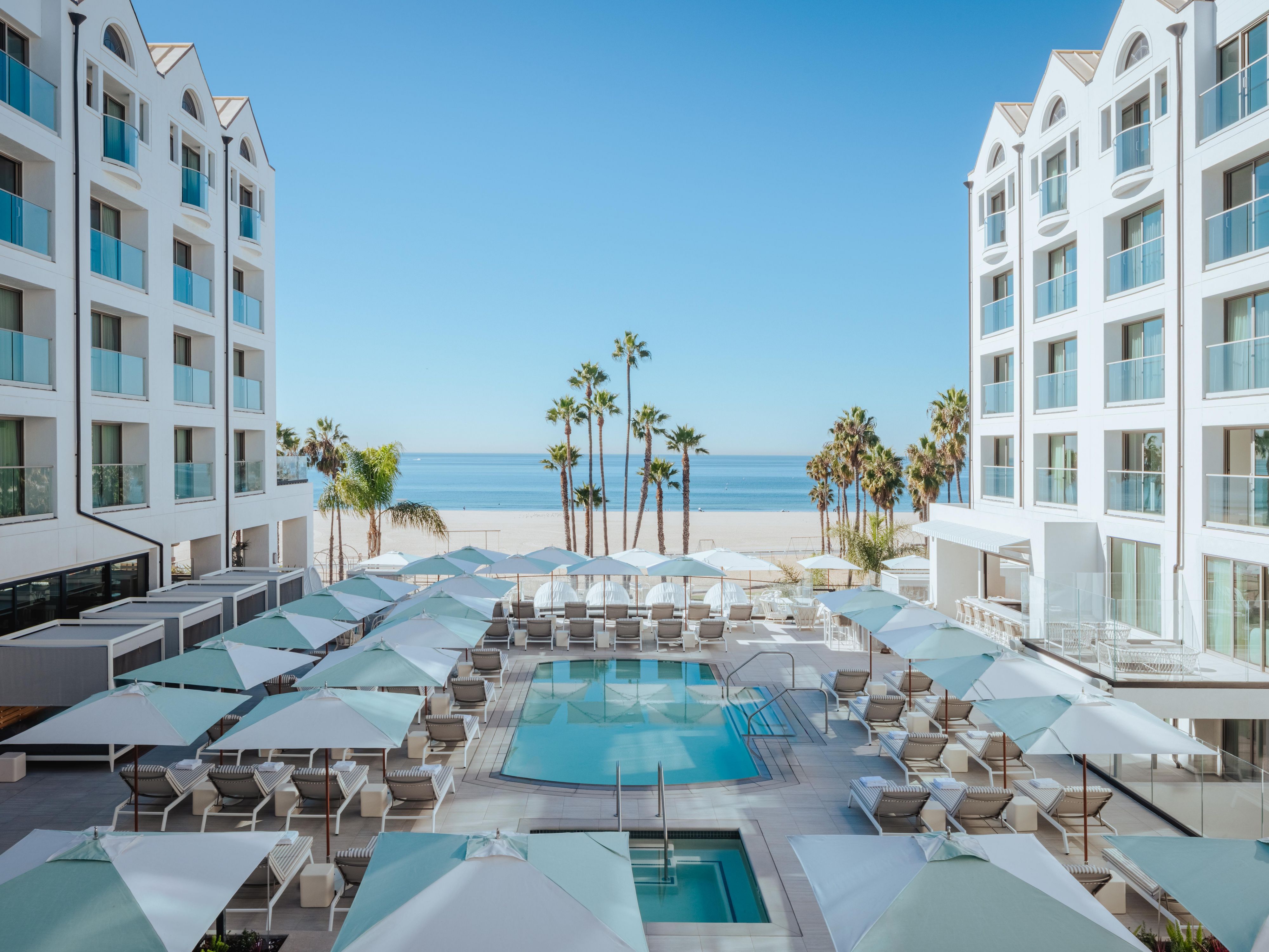 Where the sun kisses the Pacific Ocean, lies Azure Pool & Bar