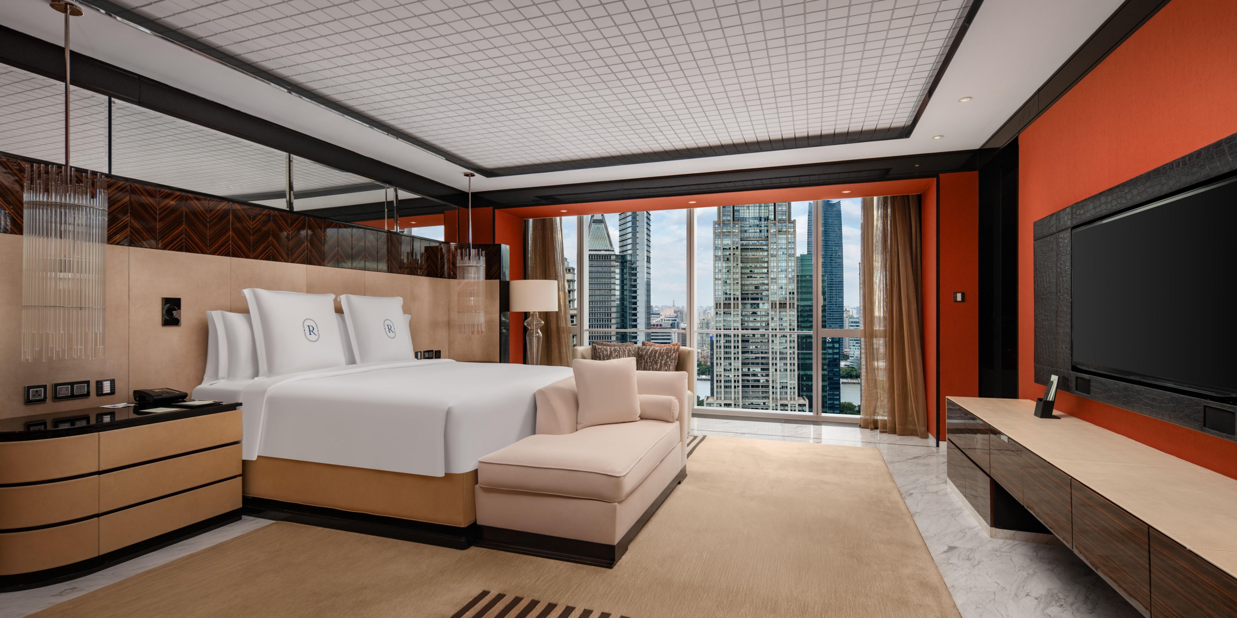 #1593_3 Bedroom Presidential Suite Pearl River View 3 _Guest room