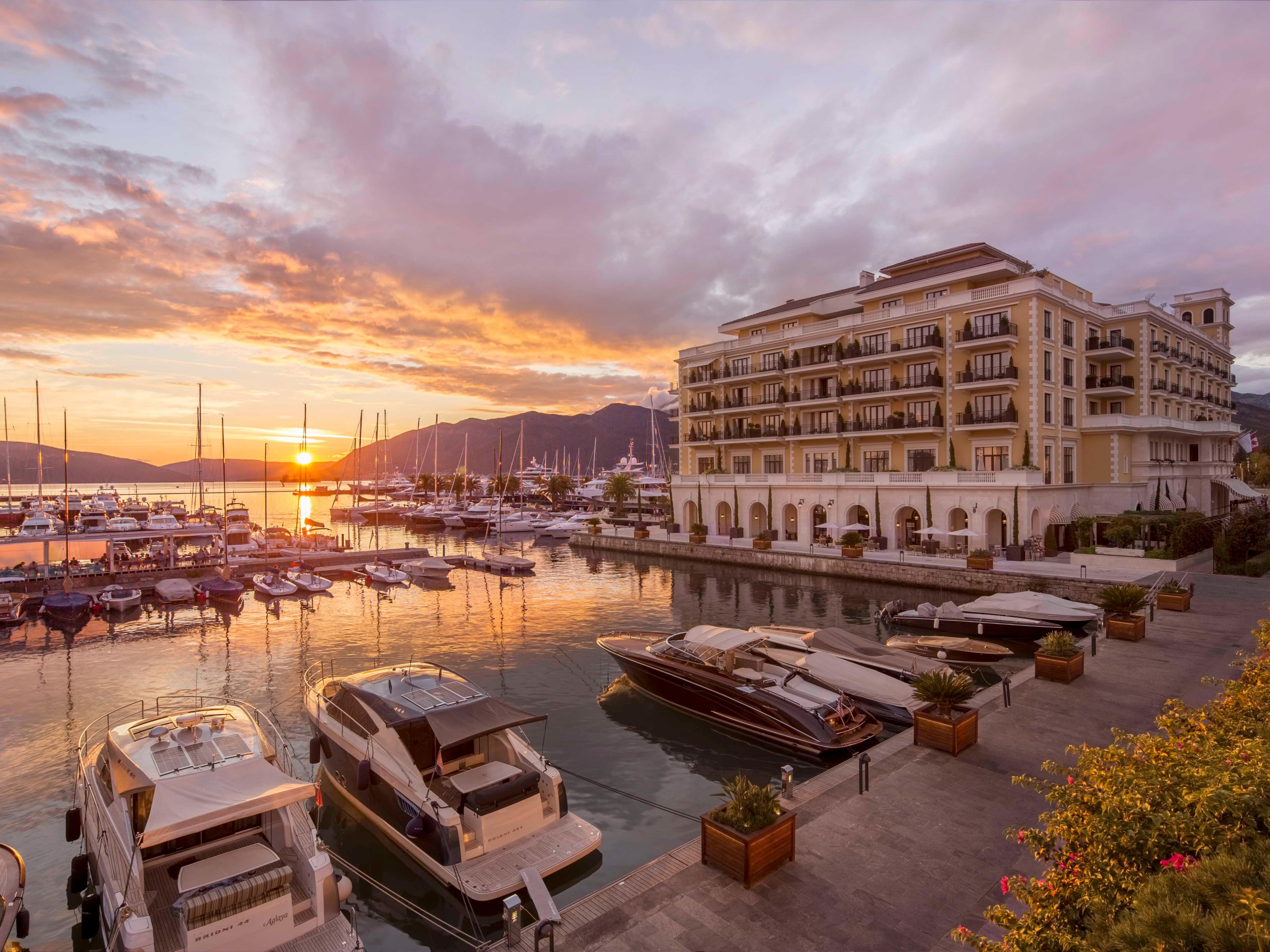Enchanting beauty of Boka Bay which is UNESCO protected site 