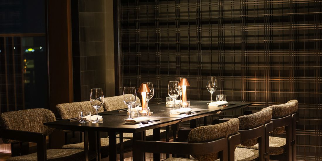 An intimate dining setting designed for elegant gatherings and unforgettable culinary moments.