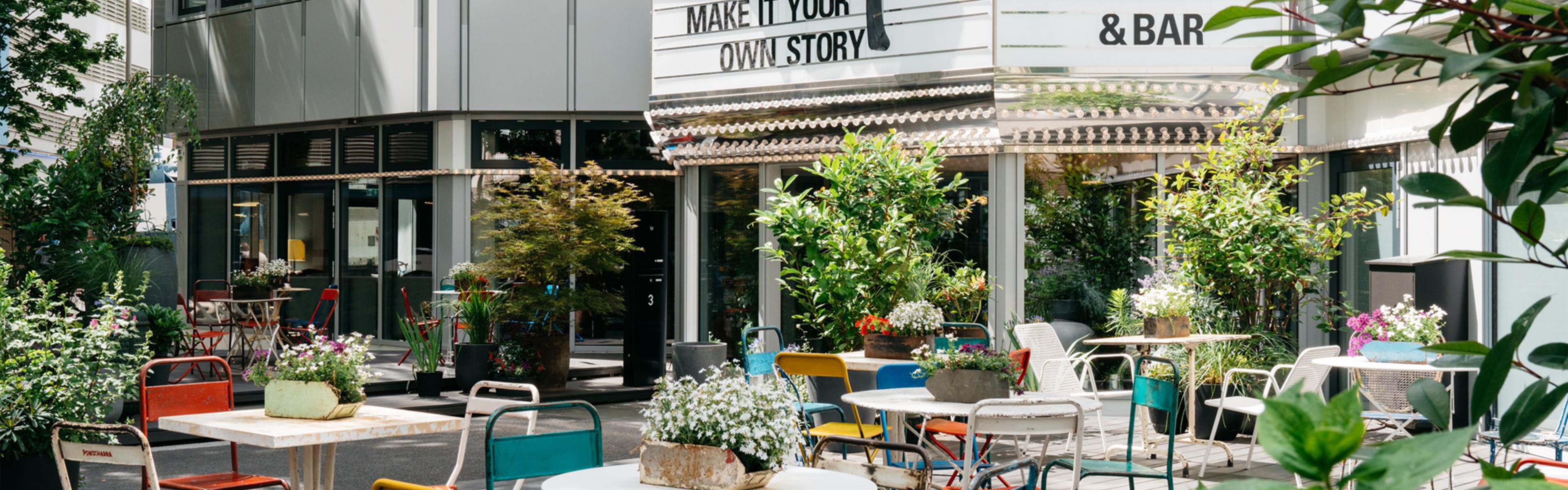 Ruby Leni Hotel Dusseldorf | Courtyard Terrace