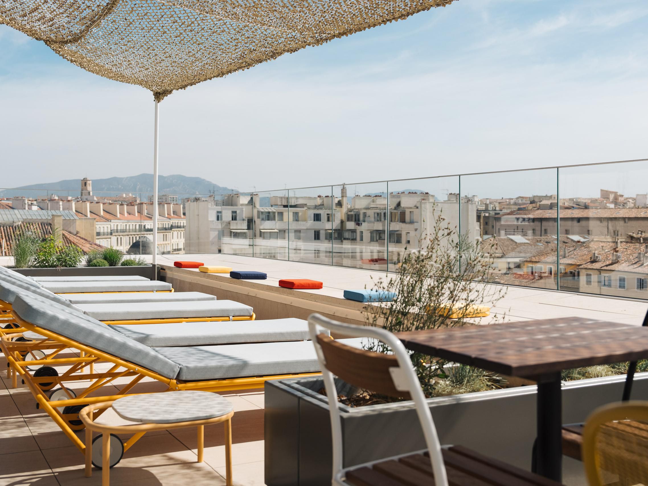 Ruby Lilou Hotel Marseille | Terrace