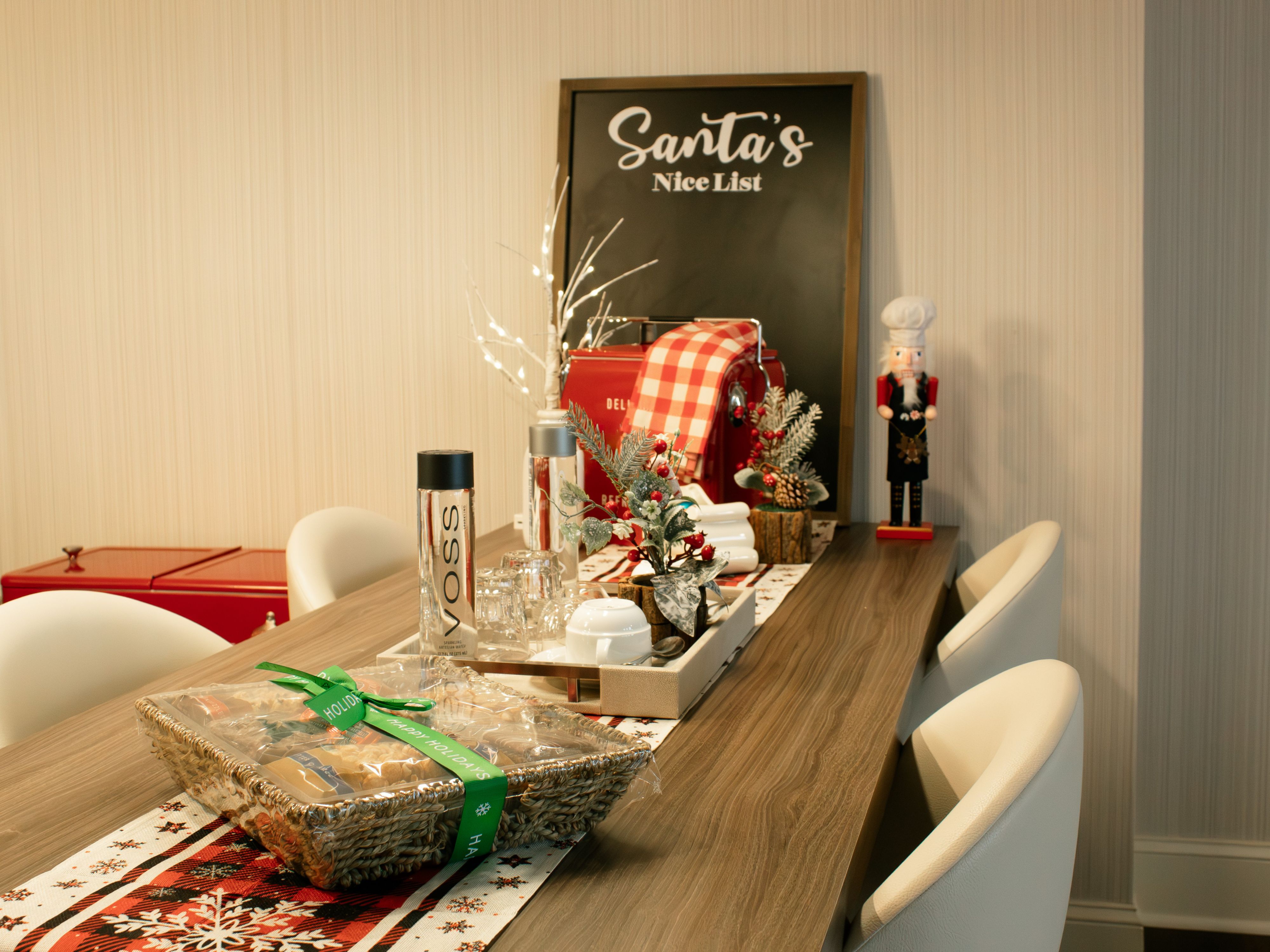 King room with window shutters open