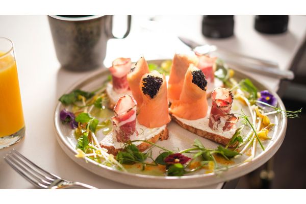 Brunch spread