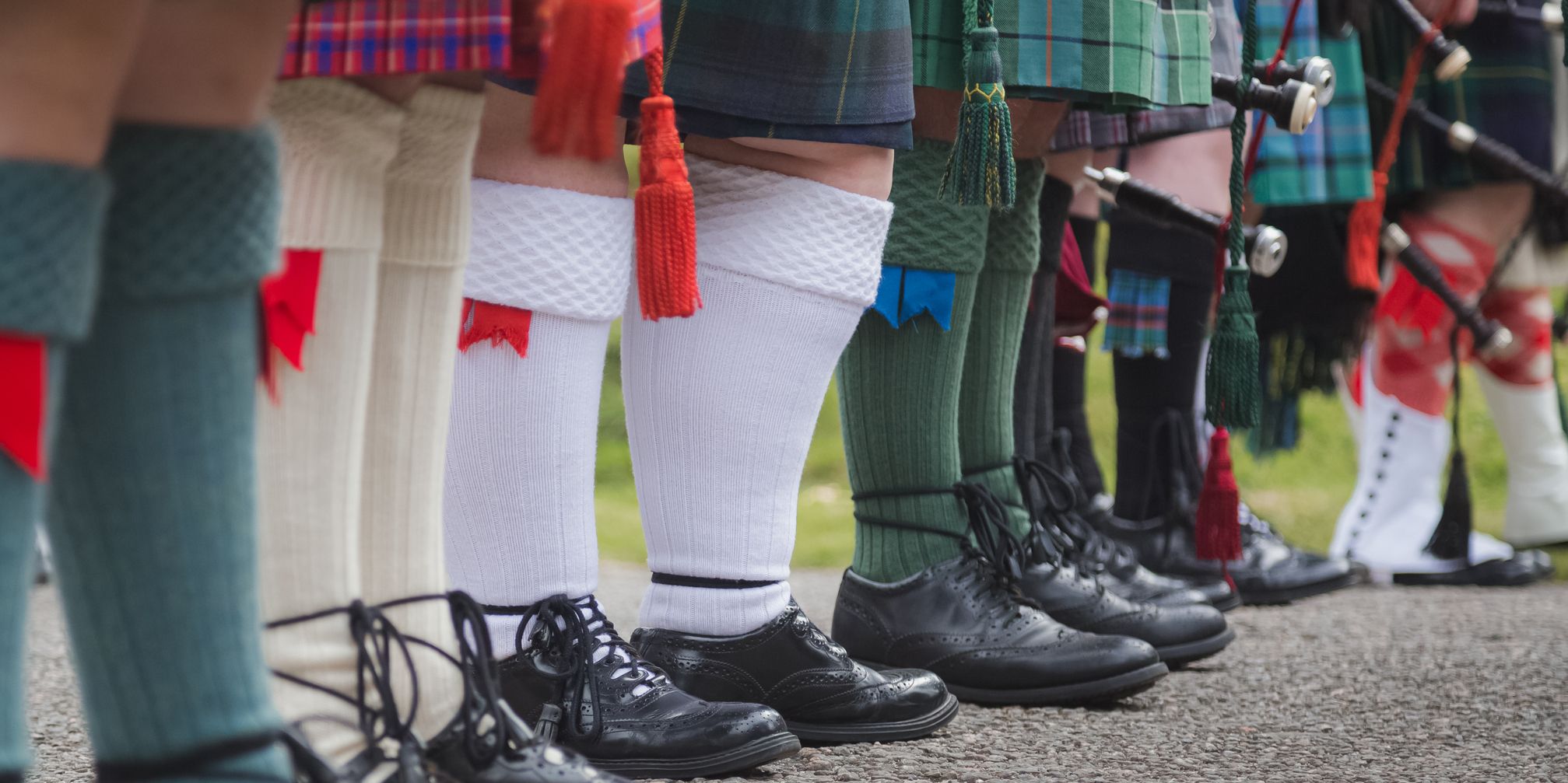 Scottish socks and kilts