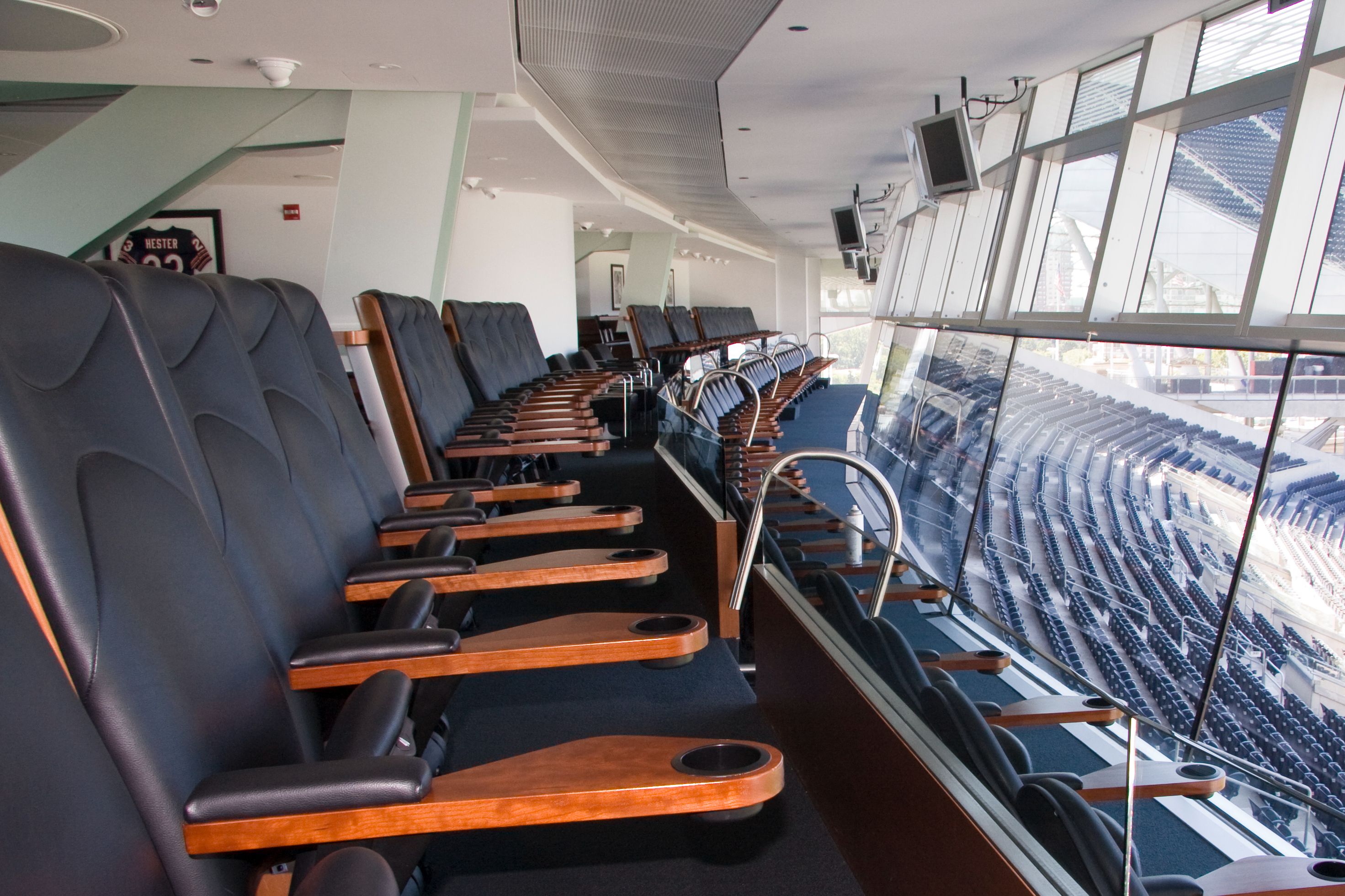 Baseball stadium suites