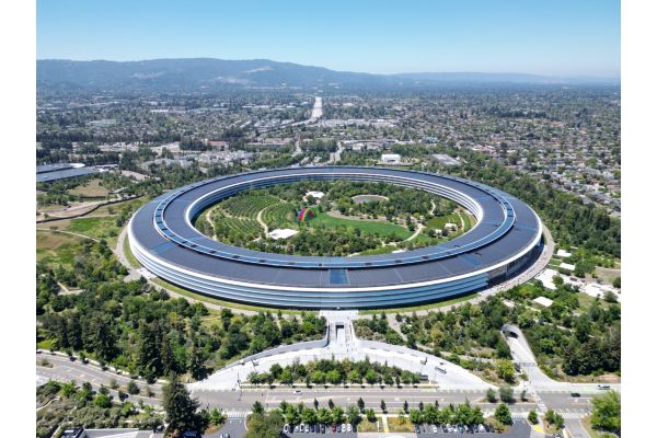Apple campus in Cupertino