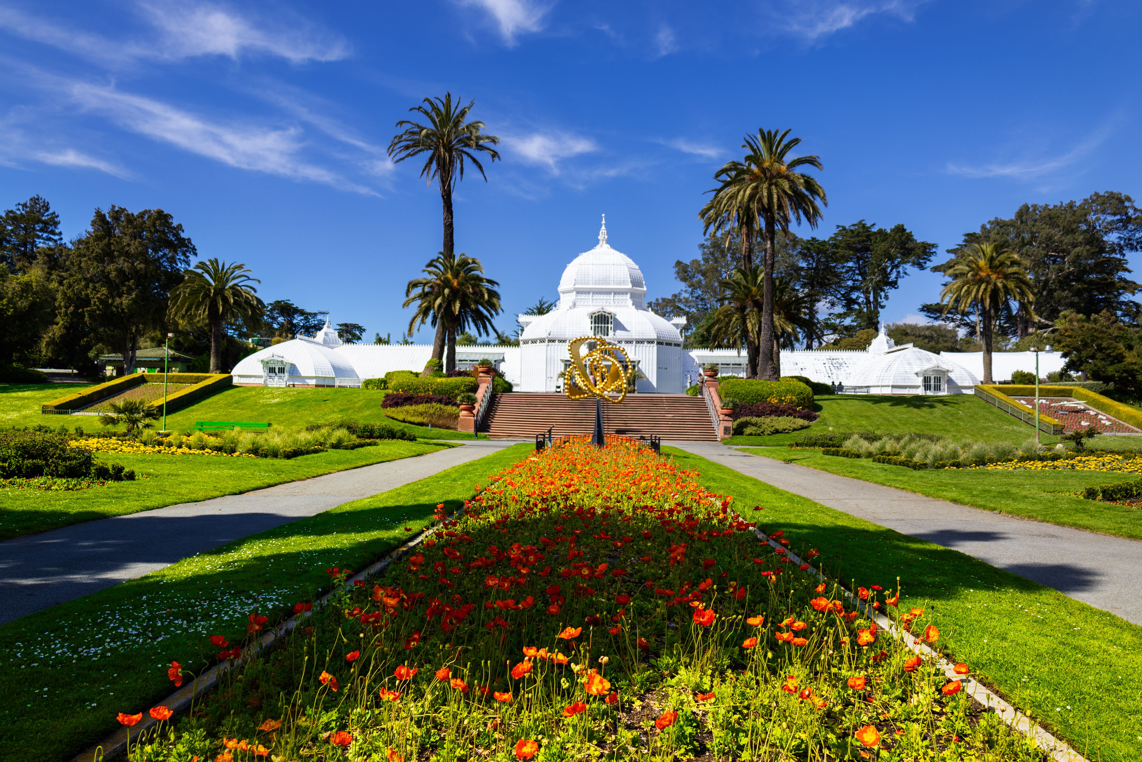Conservatory at Golden Gate Park.