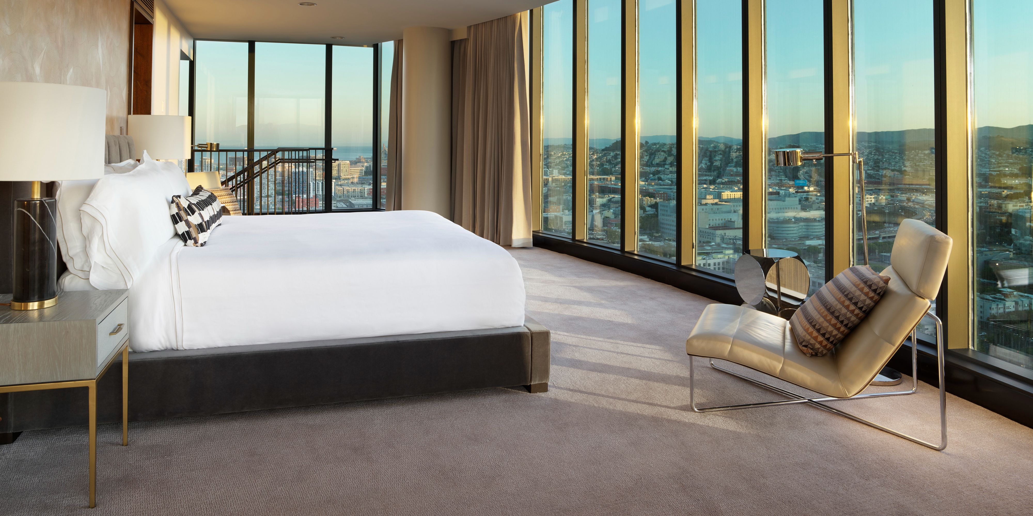 Presidential suite with city views, InterContinental San Francisco