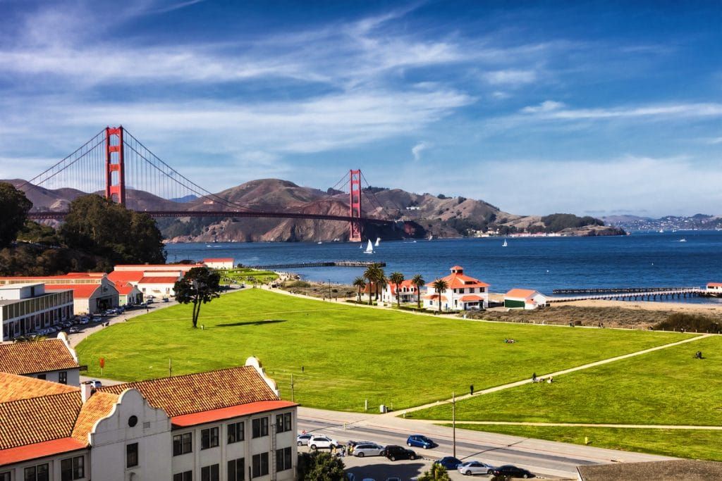 Presidio Park in San Francisco