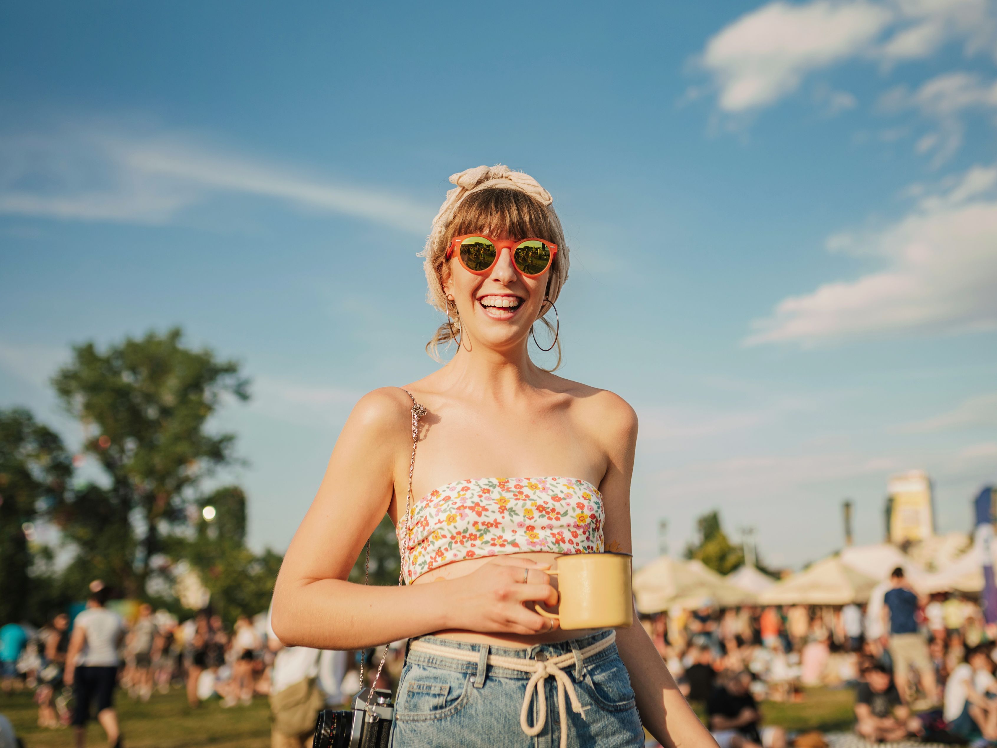 girl at festival