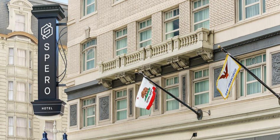 Hotel Spero building exterior 