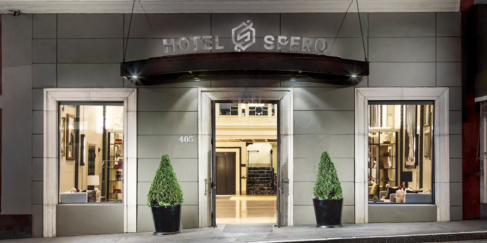 Hotel Spero Entrance