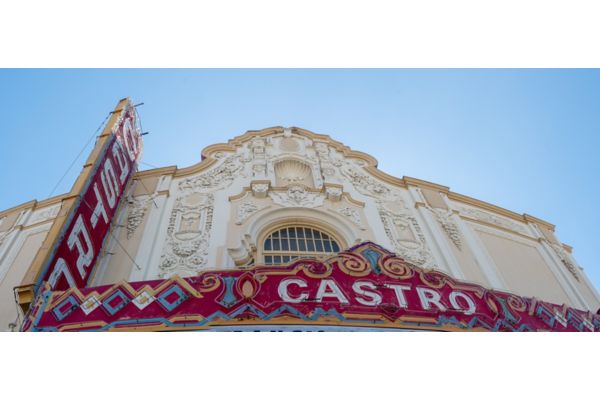 Top View of The Castro Theater in San Francisco