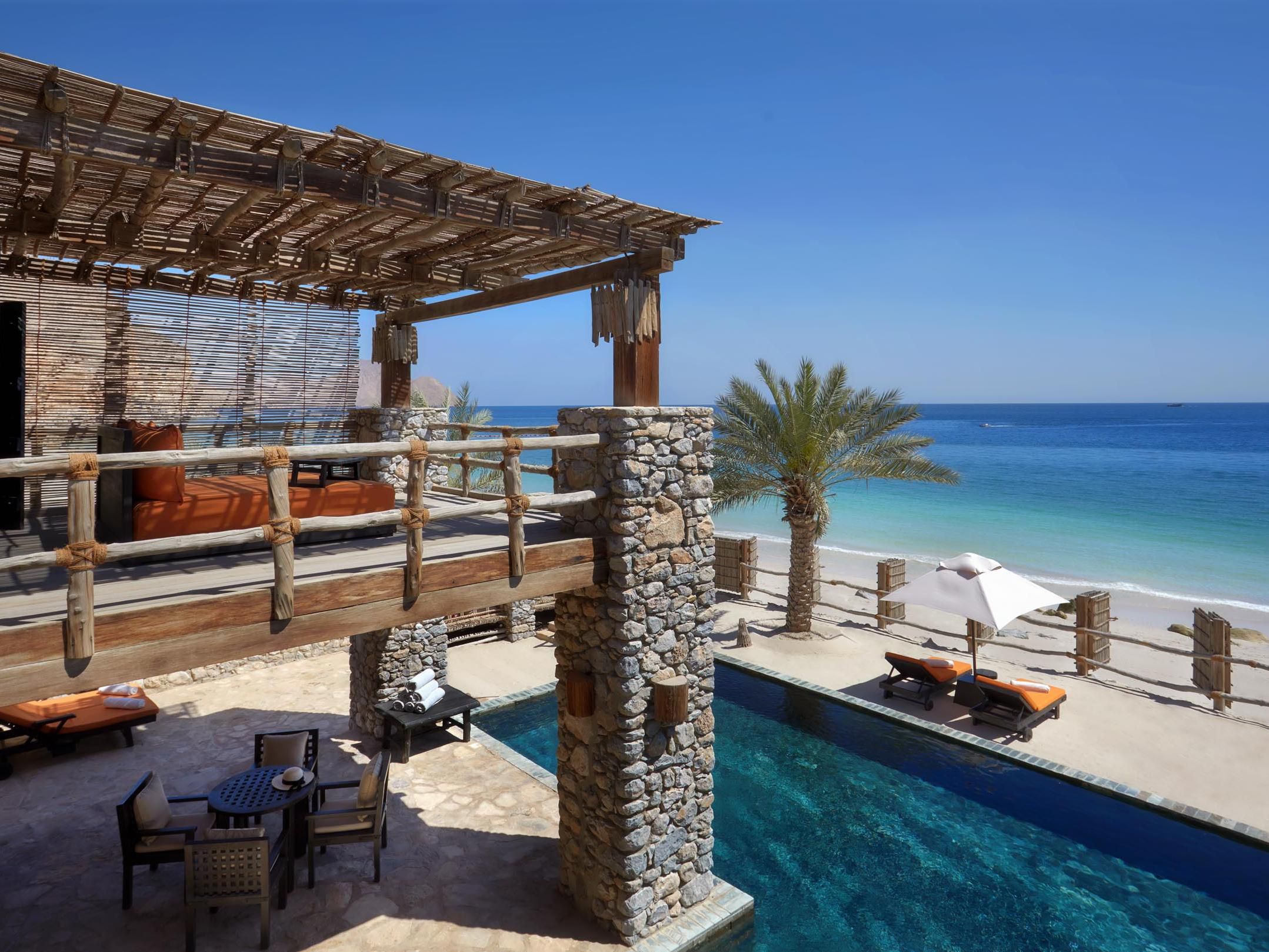 Spacious three bedroom pool villa, many features and great views