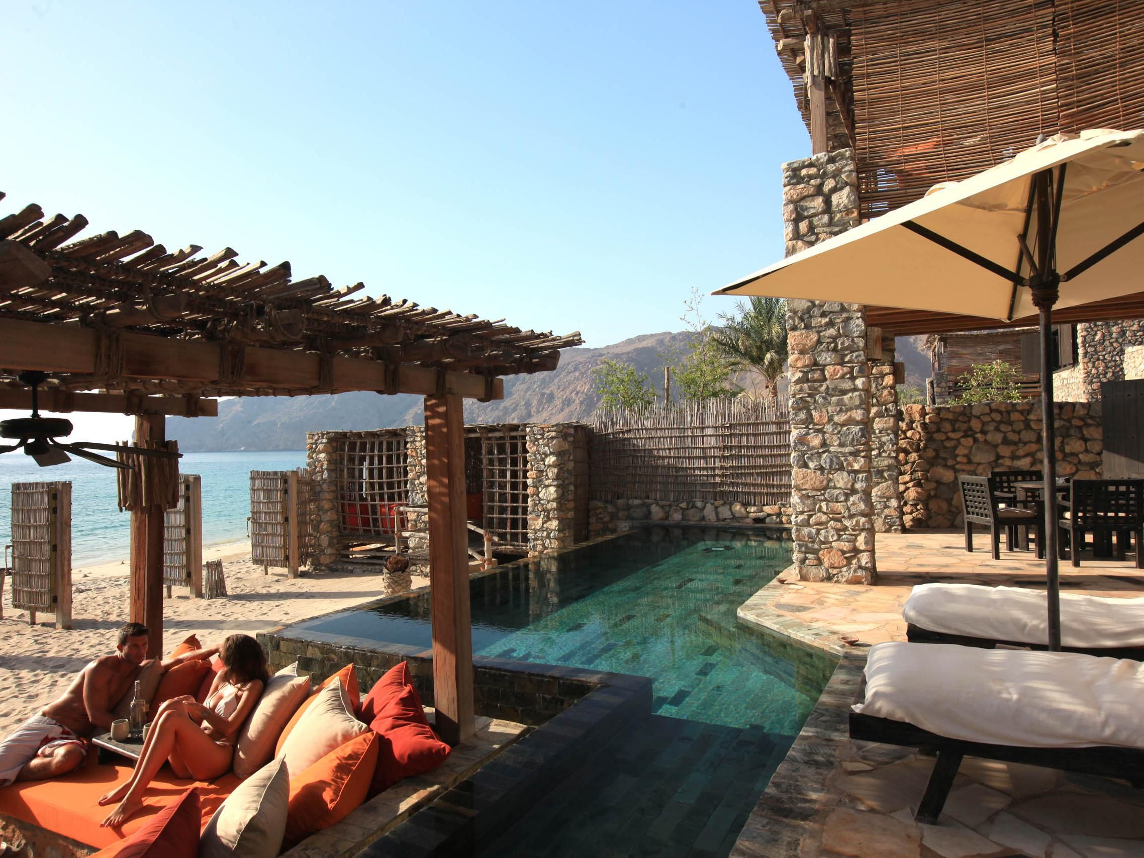 Large two-bedroom pool villa has its own private pool and garden