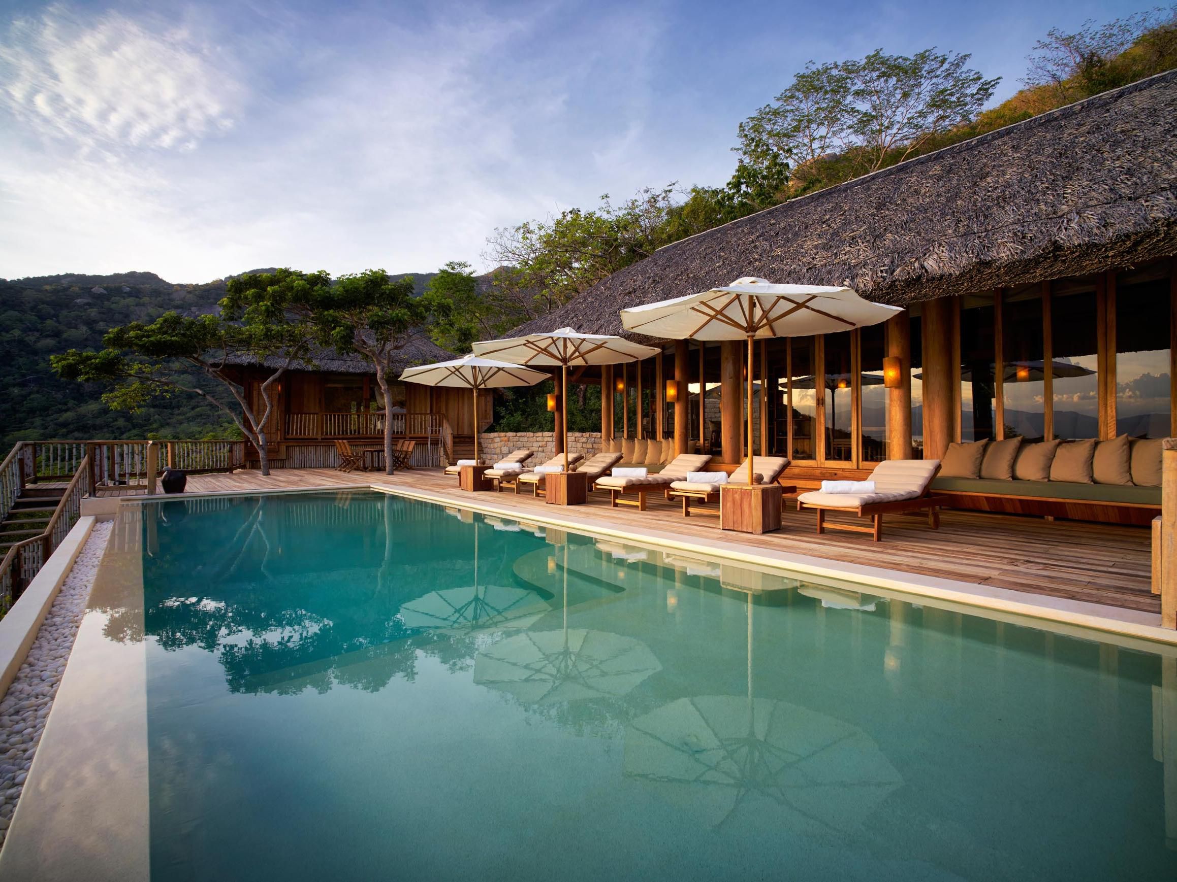 Set high on the hill with stunning panoramic views