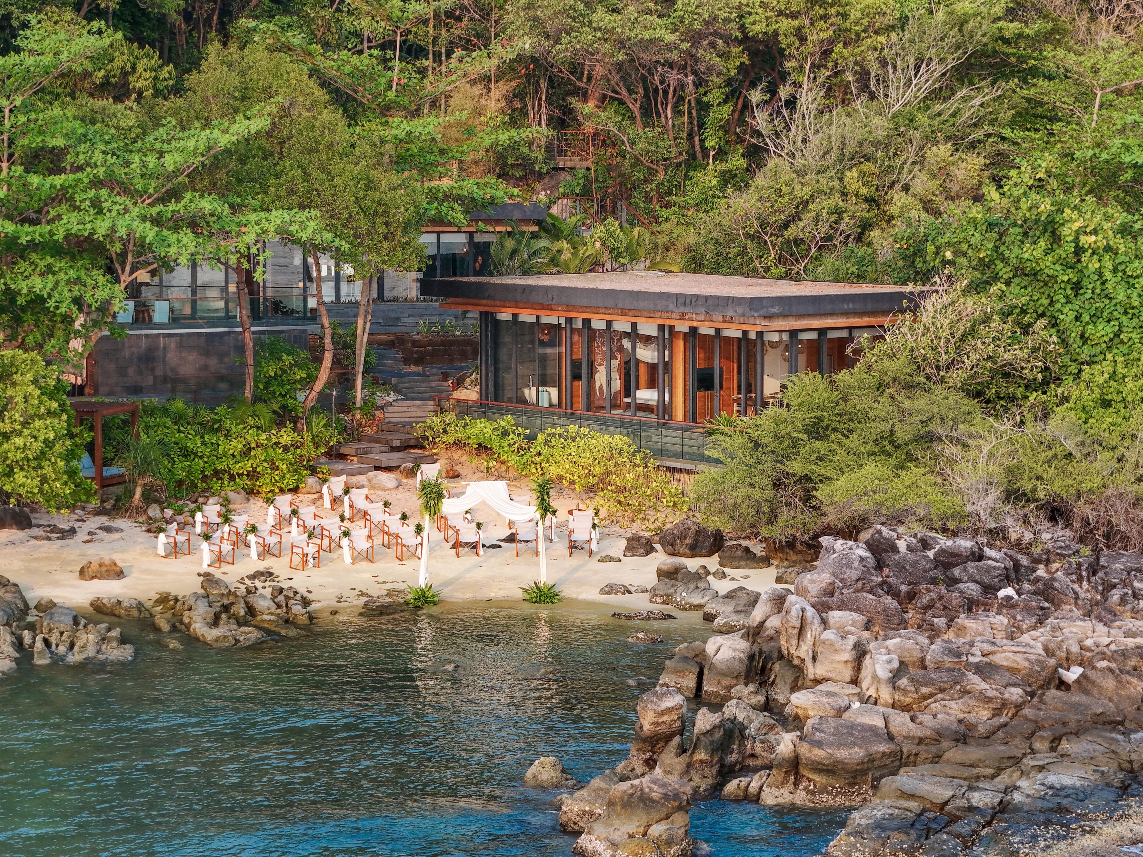 Your dream wedding on a private island and lifetime memories.