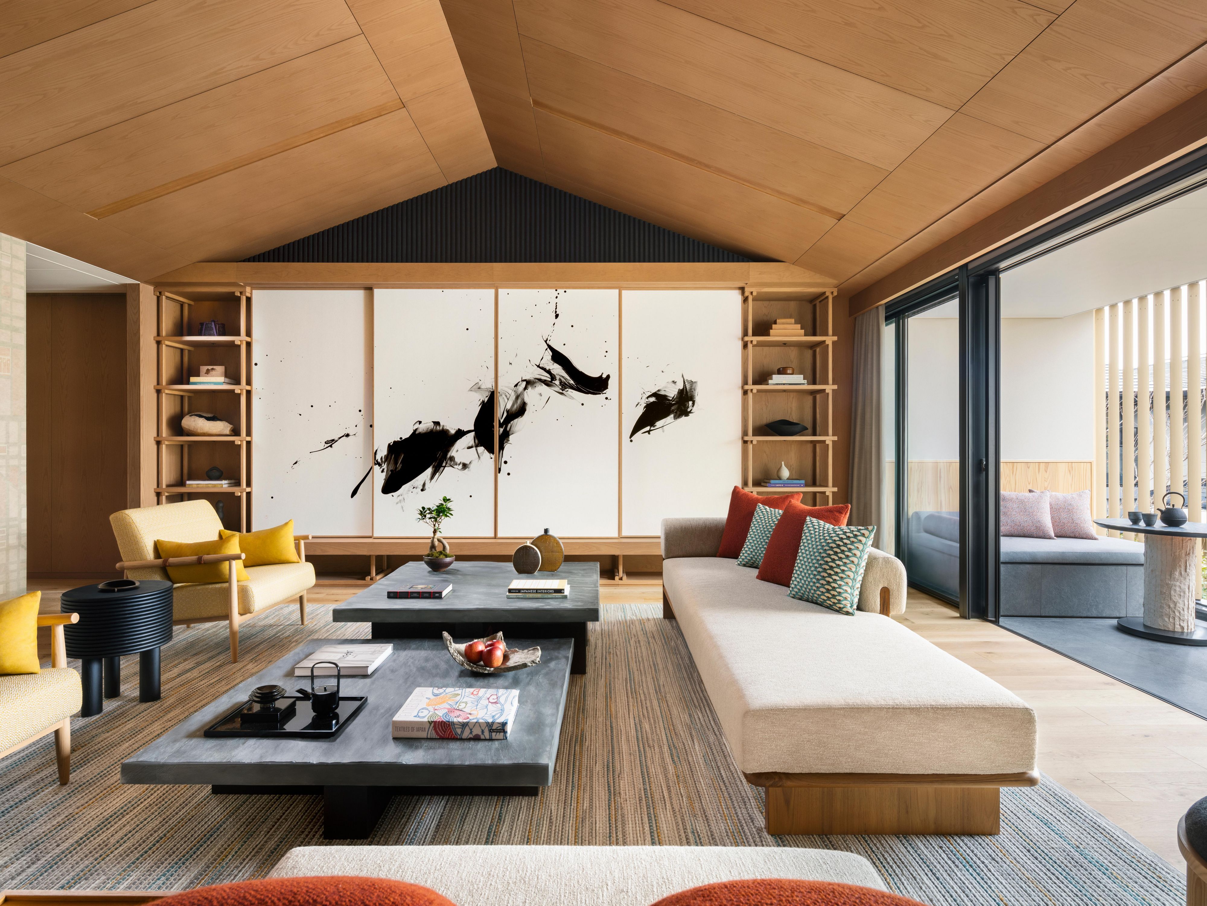 Three Bedroom Penthouse Suite Living