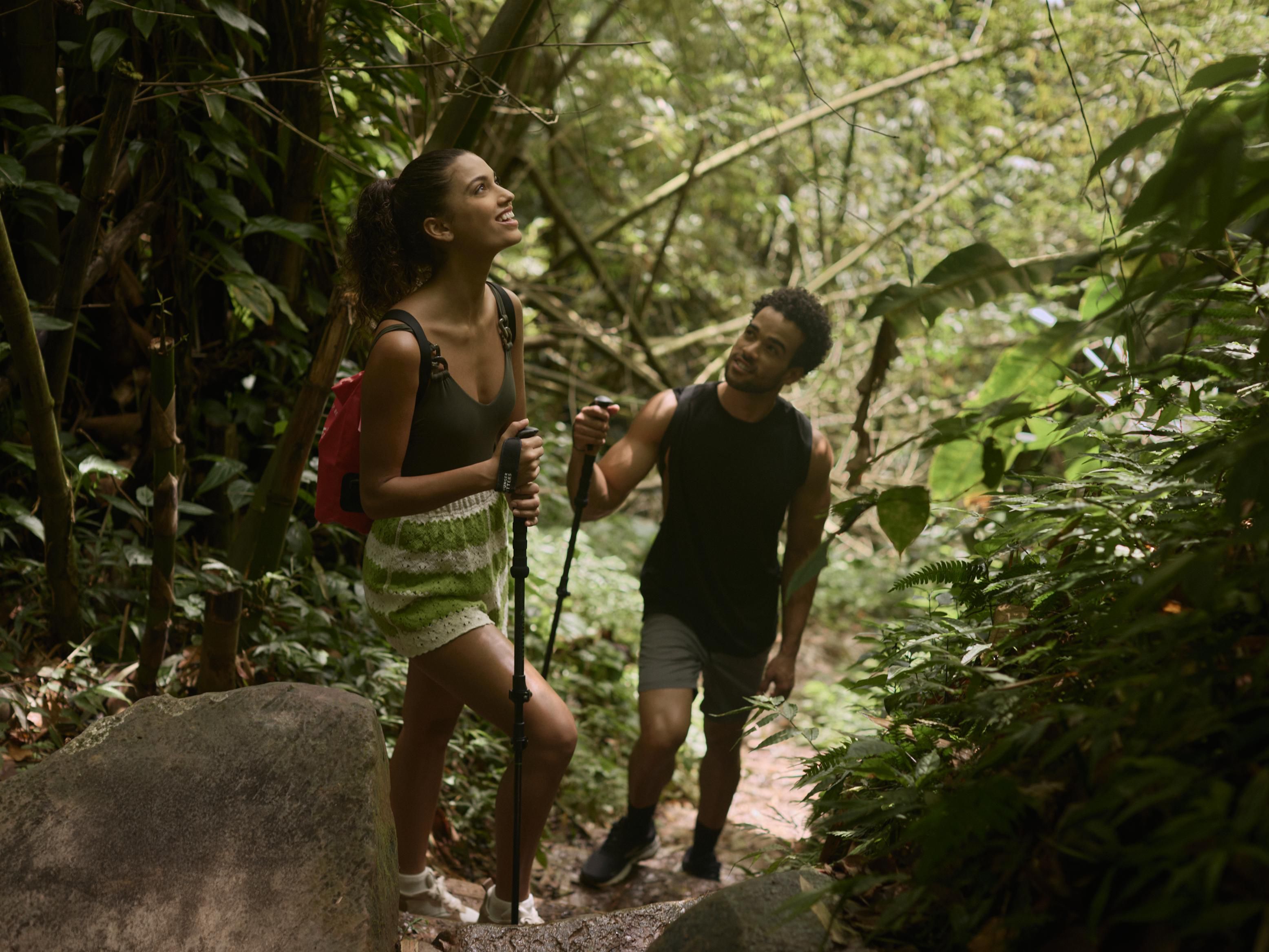 Rainforest Hike to Hidden Haven Waterfall
