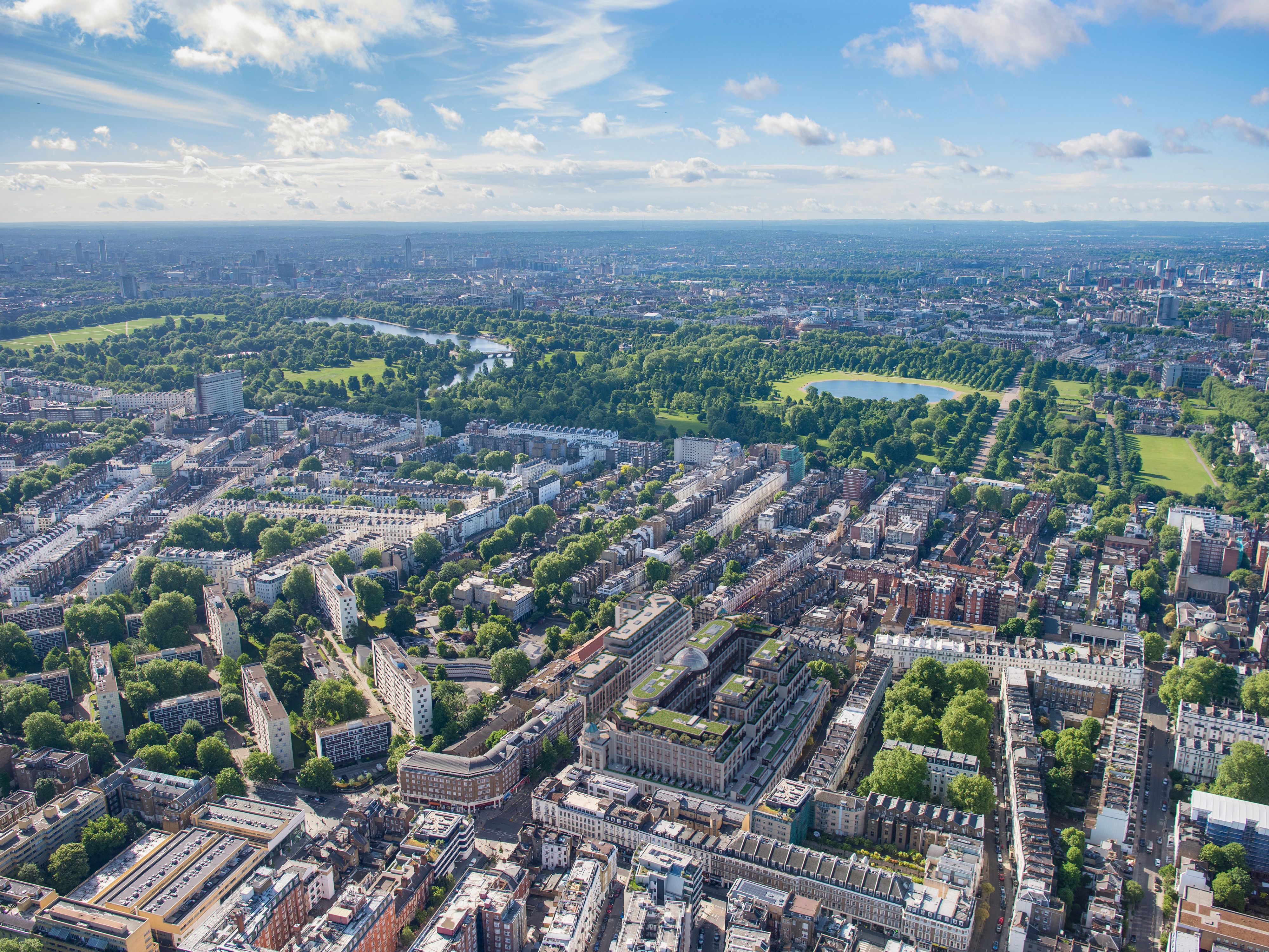Queensway Hyde Park Kensington Gardens