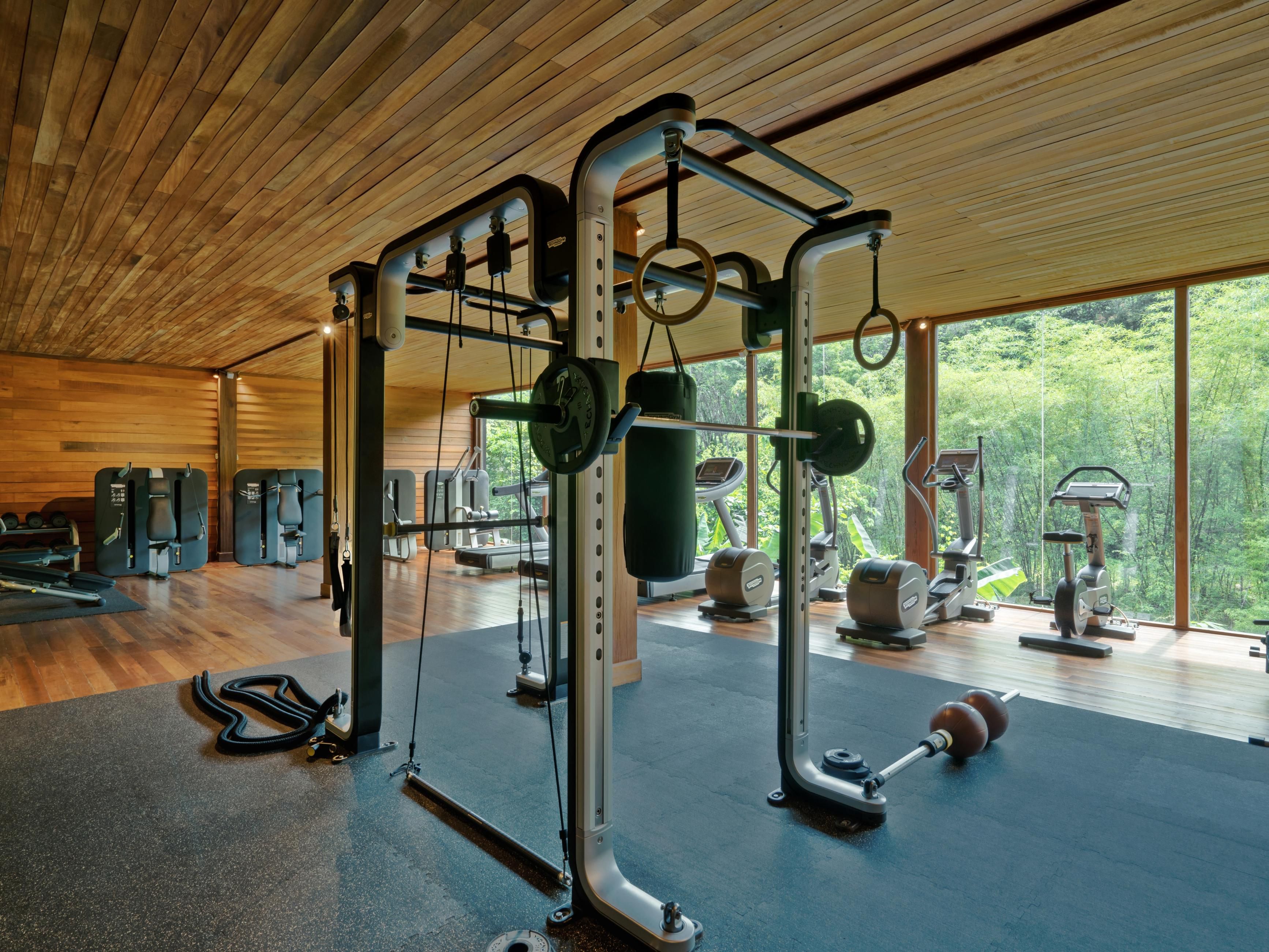 Six Senses Yao Noi - Technogym Machine at 24-hr Fitness Center