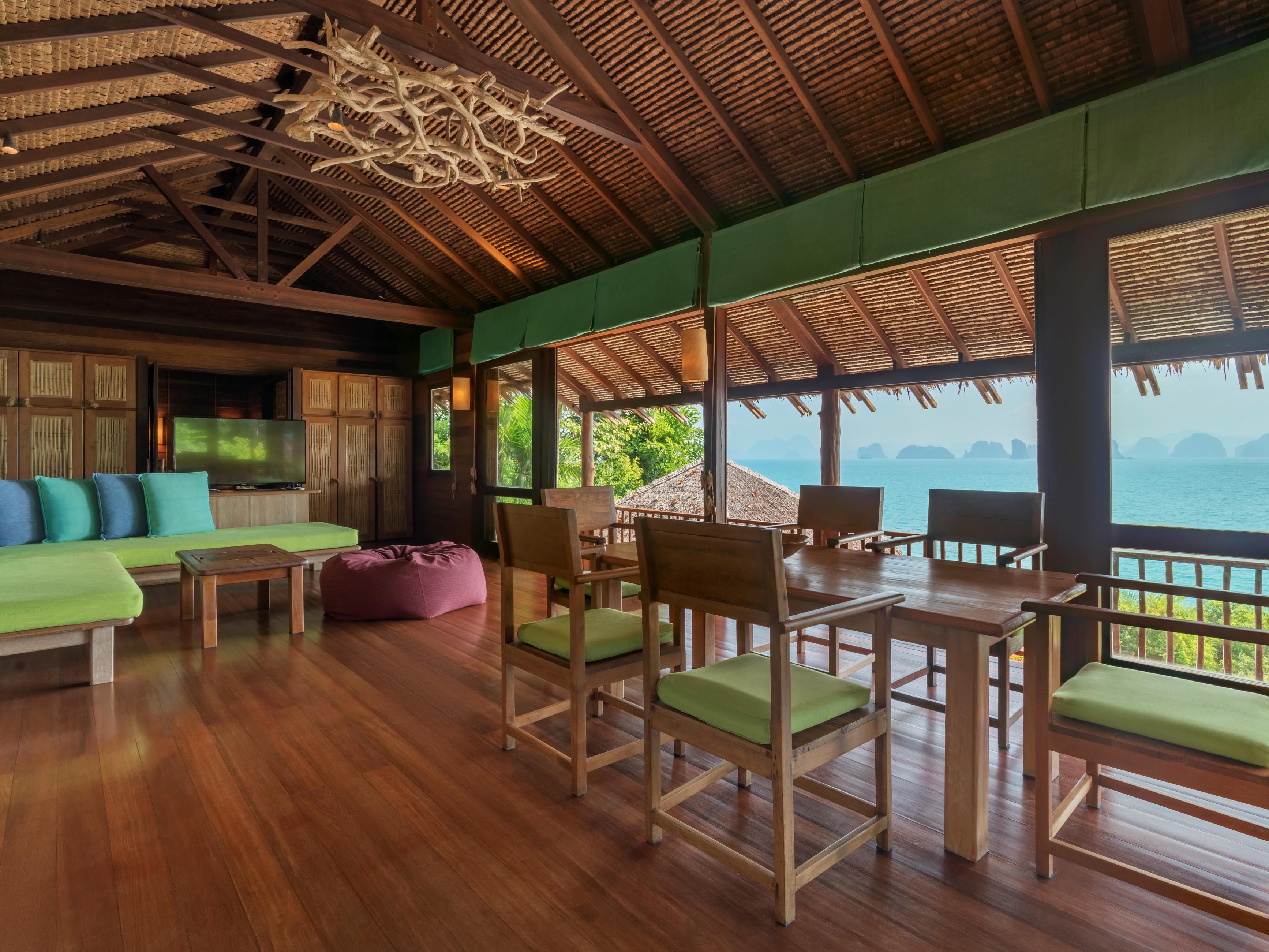  Six Senses Yao Noi - The Ocean Retreat - Living Room View