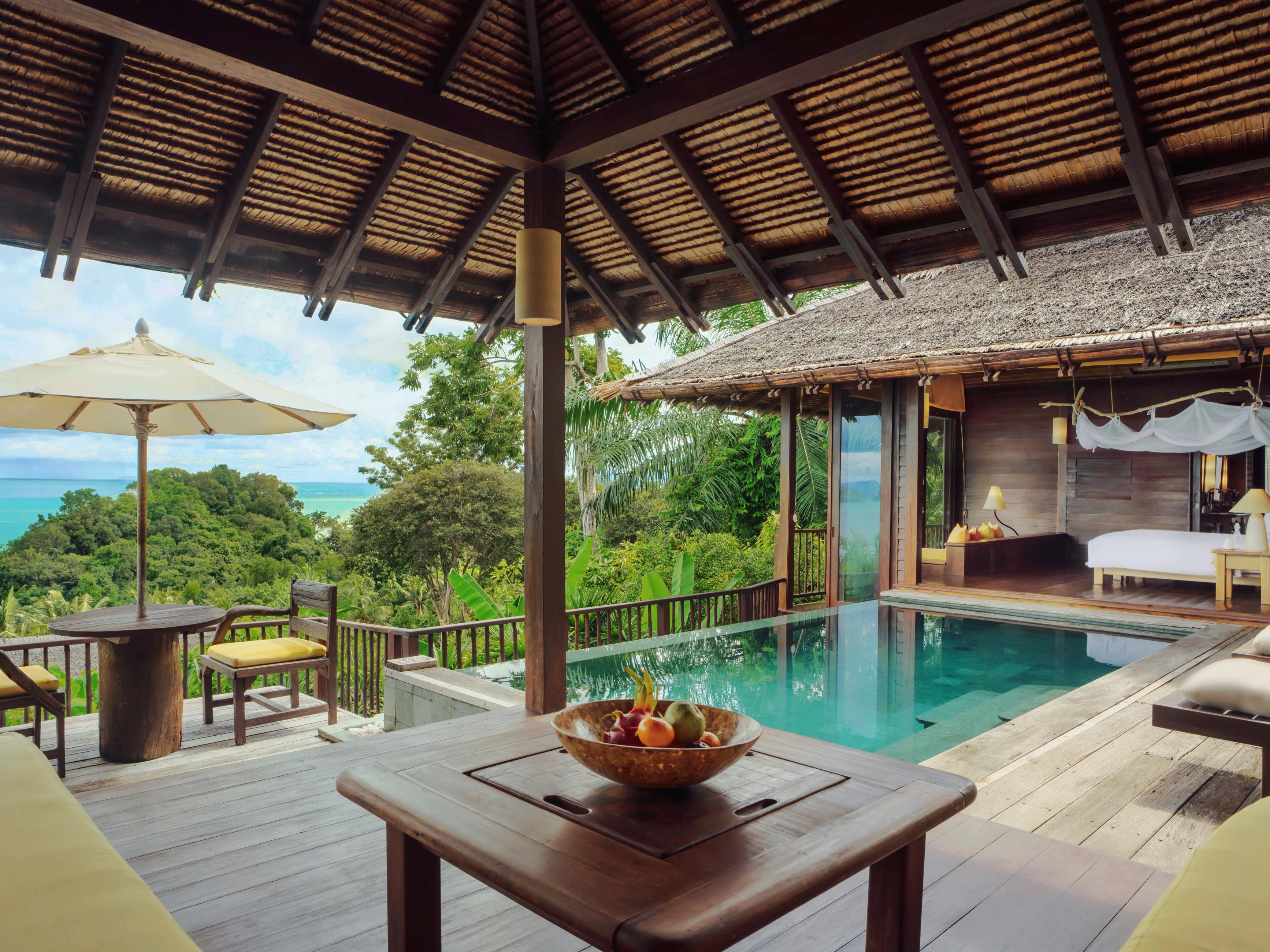 Six Senses Yao Noi - 1-Bedroom Ocean Pool Villa - Sala View