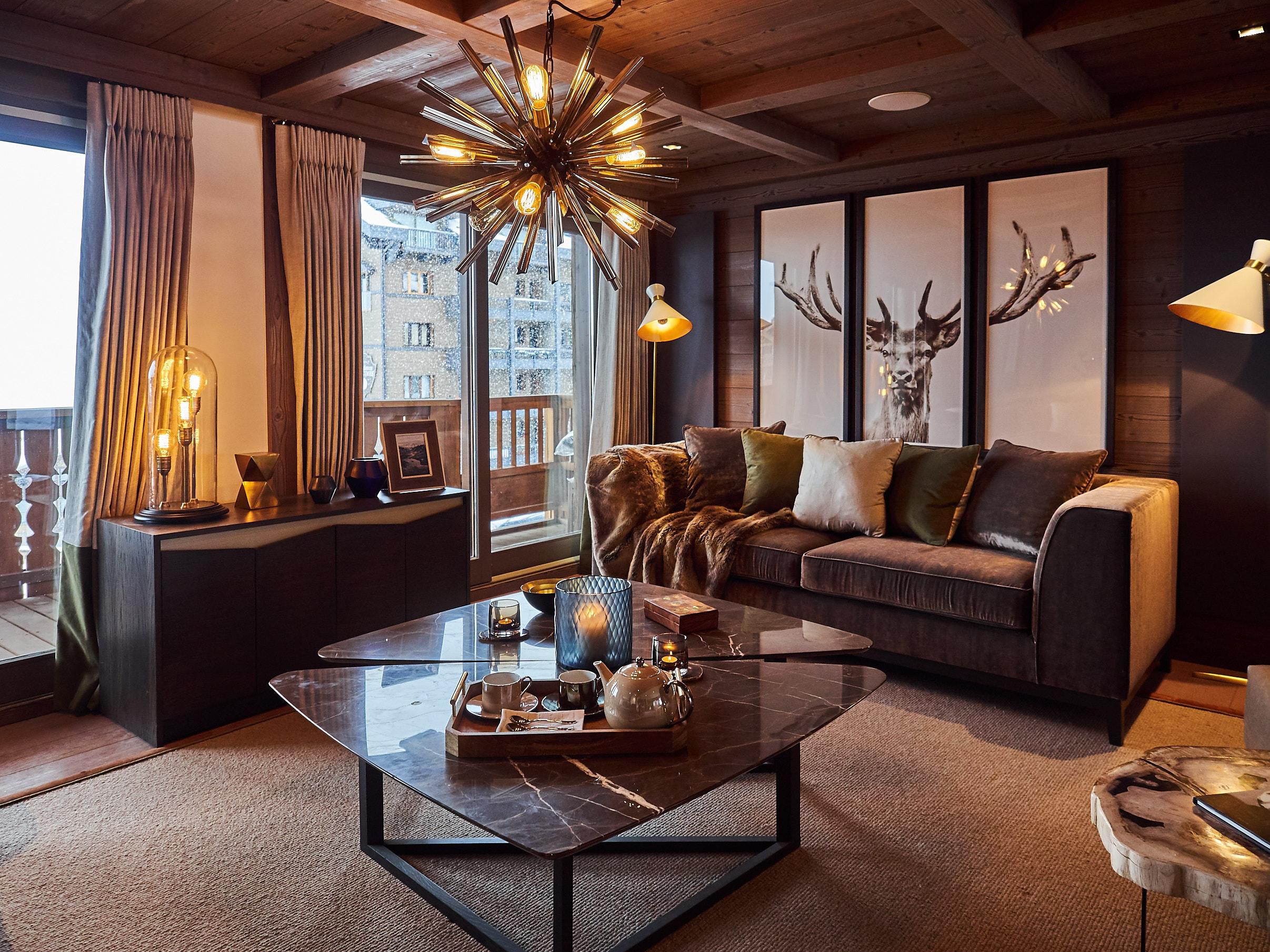 Stunning duplex residence inspired by Alpine surroundings