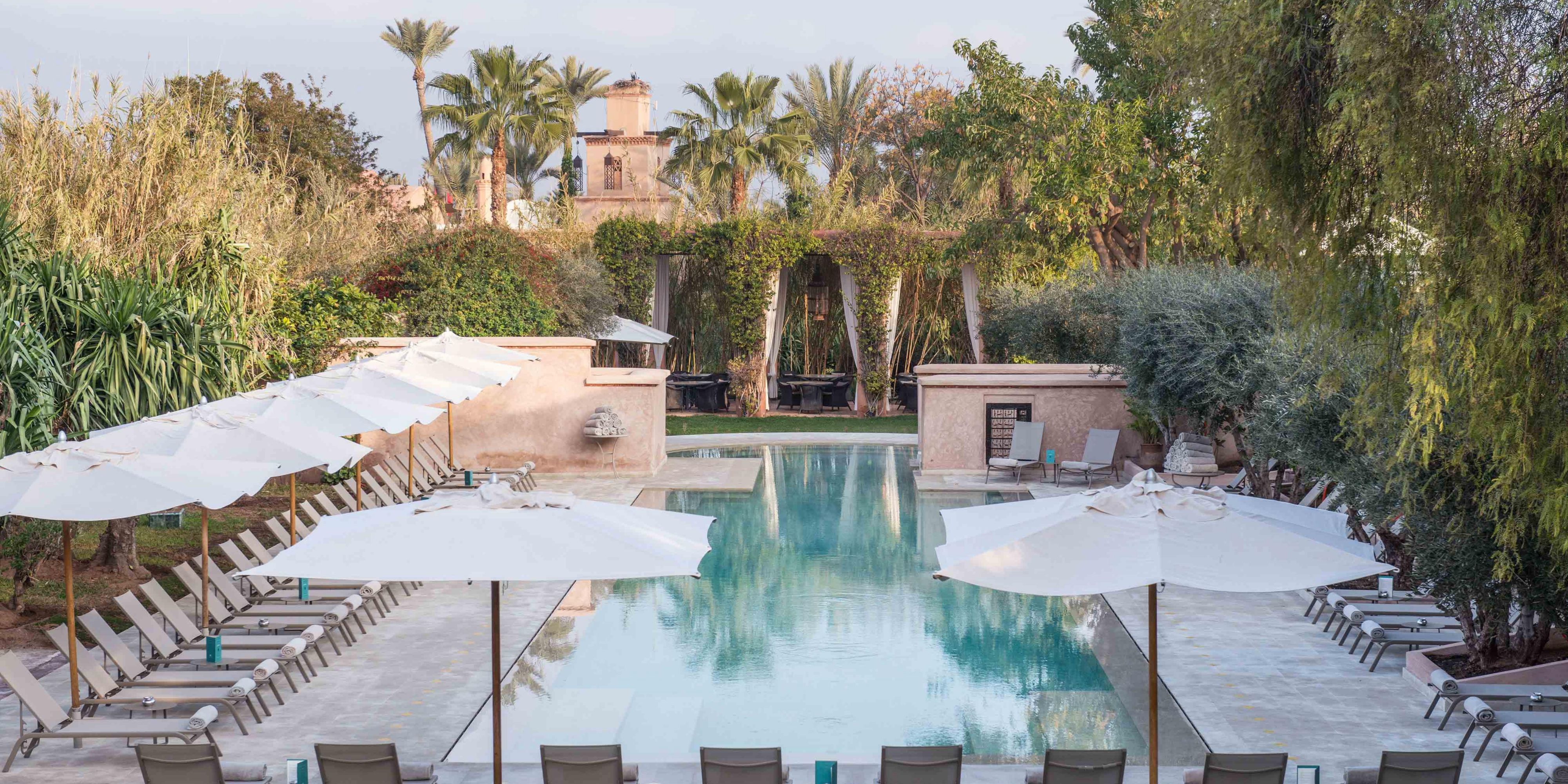 hotel les deux tours palmeraie marrakech