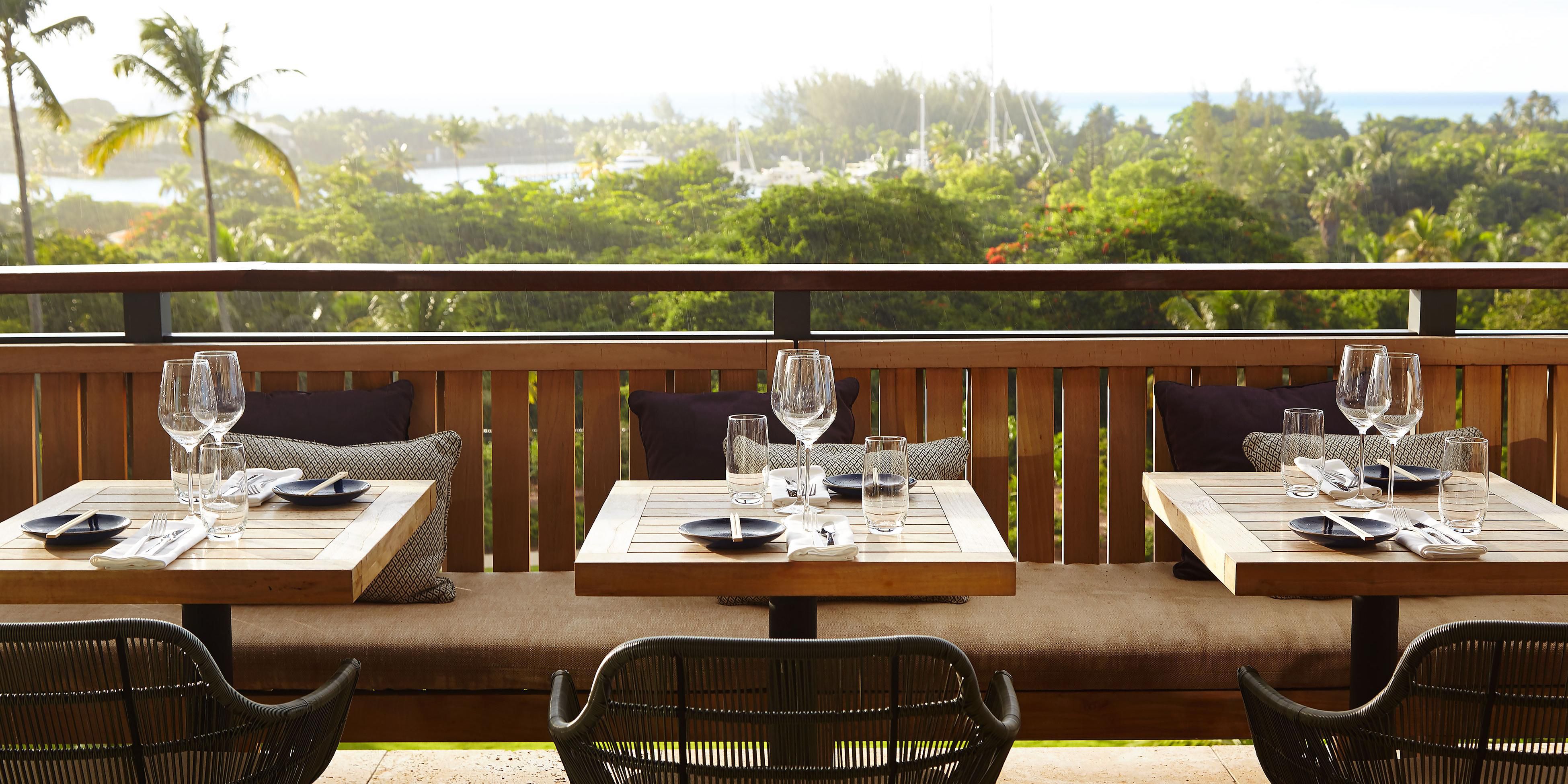 Shima restaurant terrace
