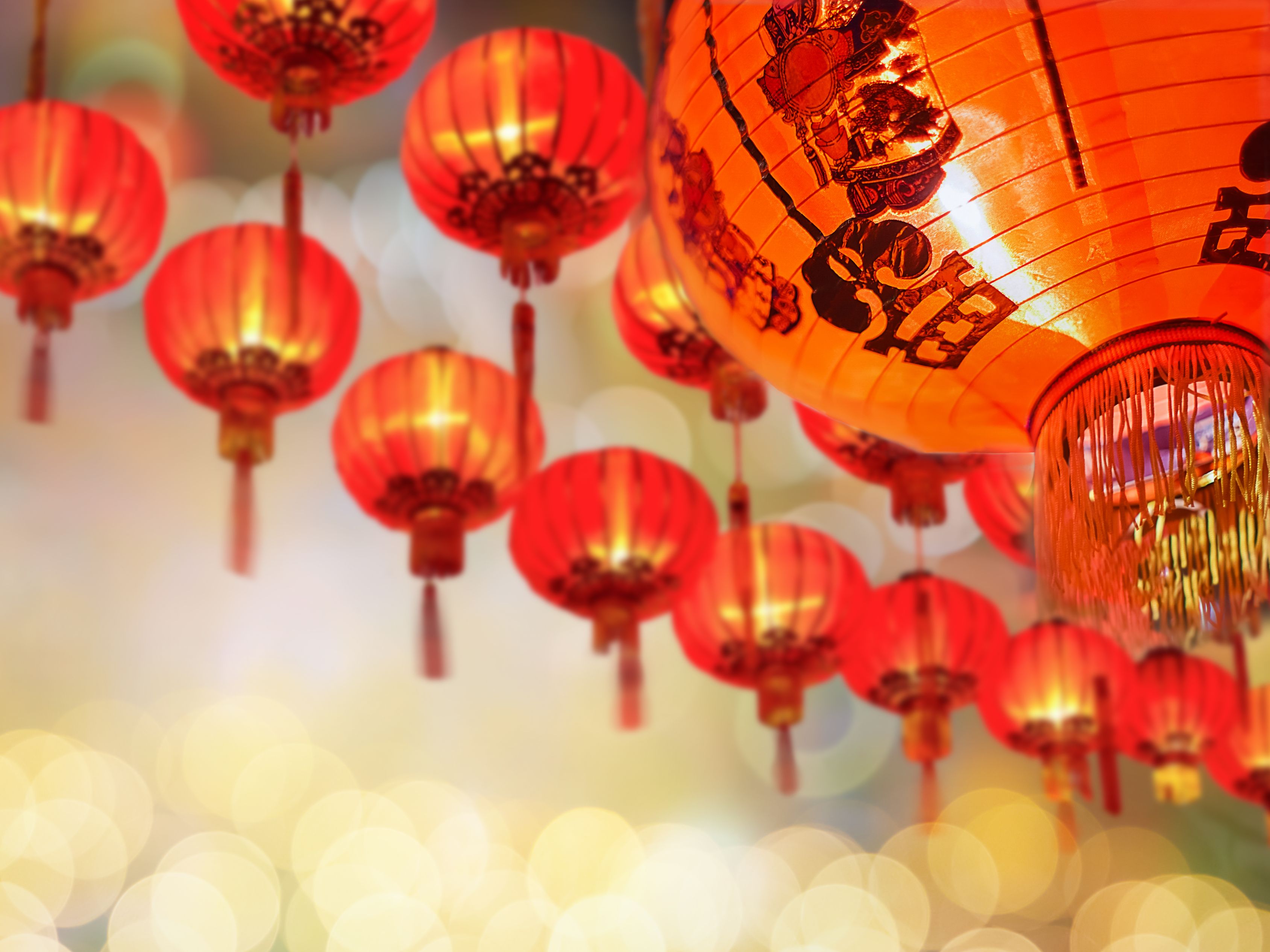 Lanterns for Vietnamese New Year