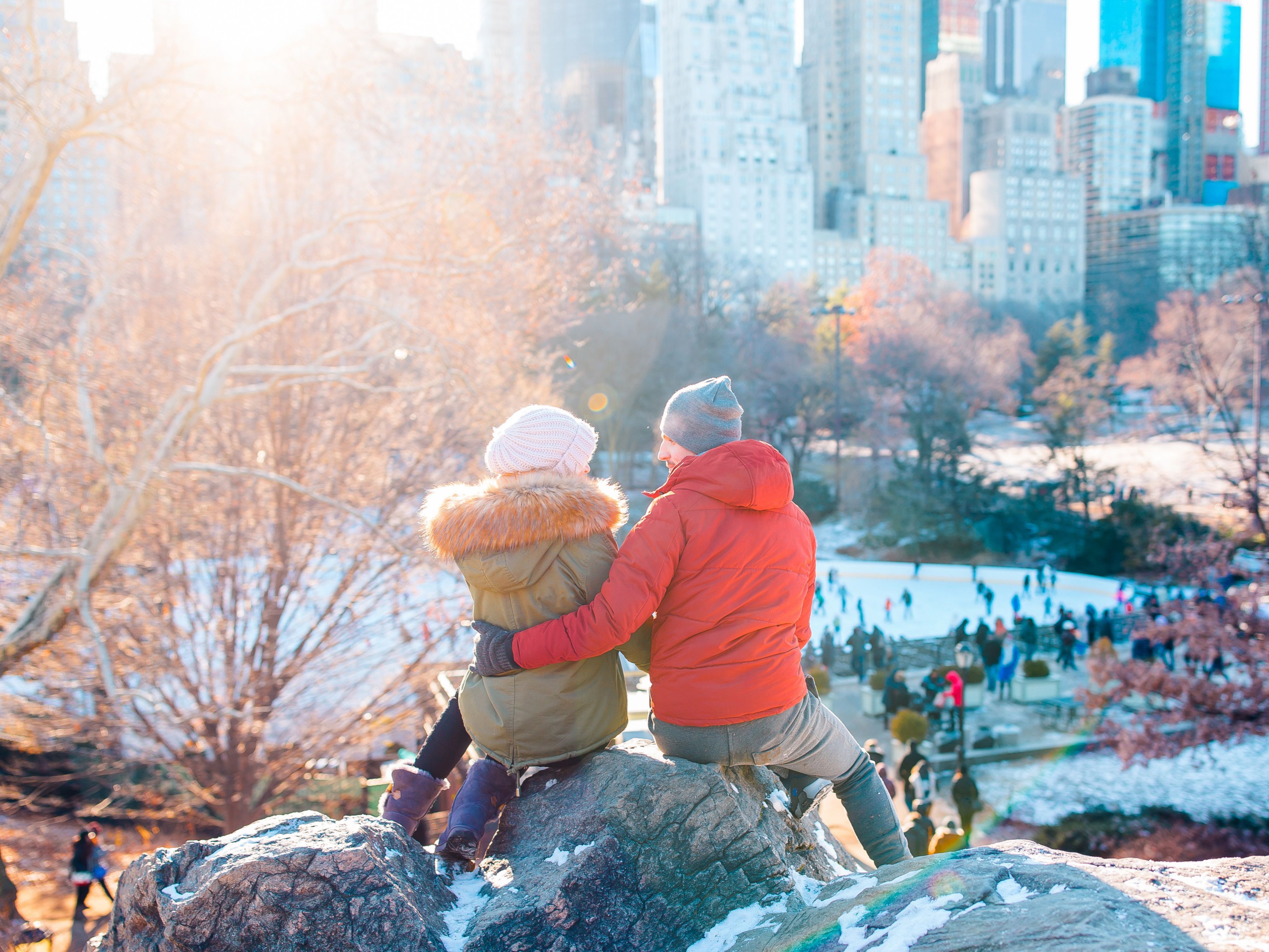 Couple in New york city