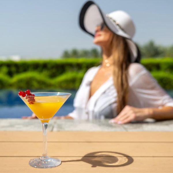 Enjoy your tropical sips, your perfect poolside moment at Intercontinental Fujairah Resort.