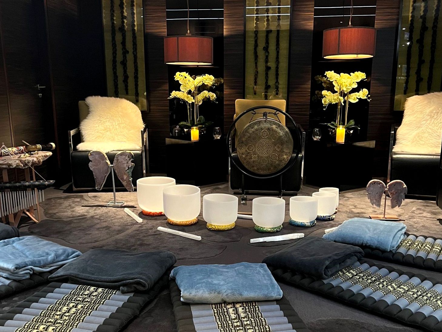 Sound baths