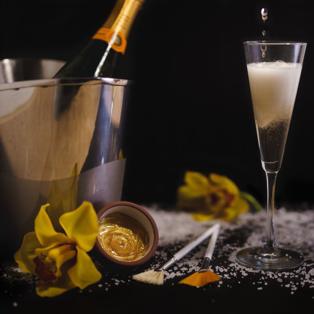 champagne spa treatment
