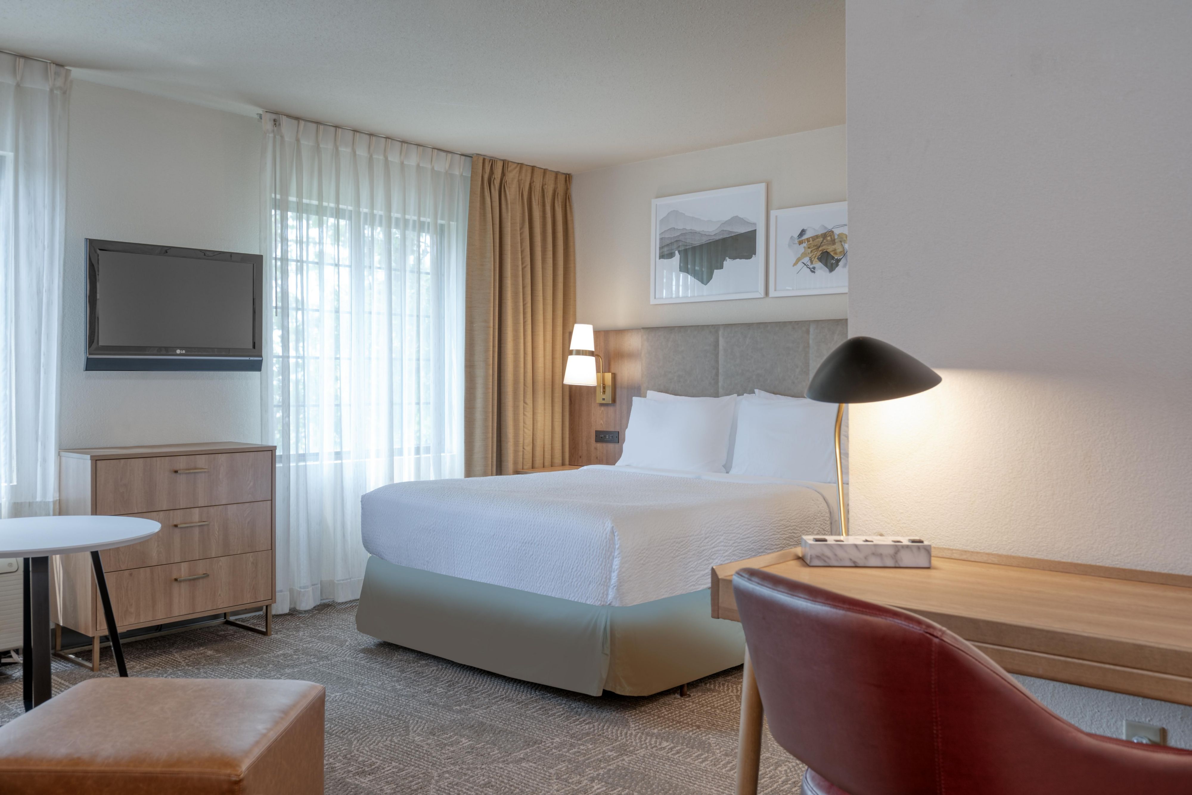 Newly Upgraded Full Guest Room & Public Areas featuring the latest IHG Design. We are excited to share these changes with our Guests, Clients & Community Partners!