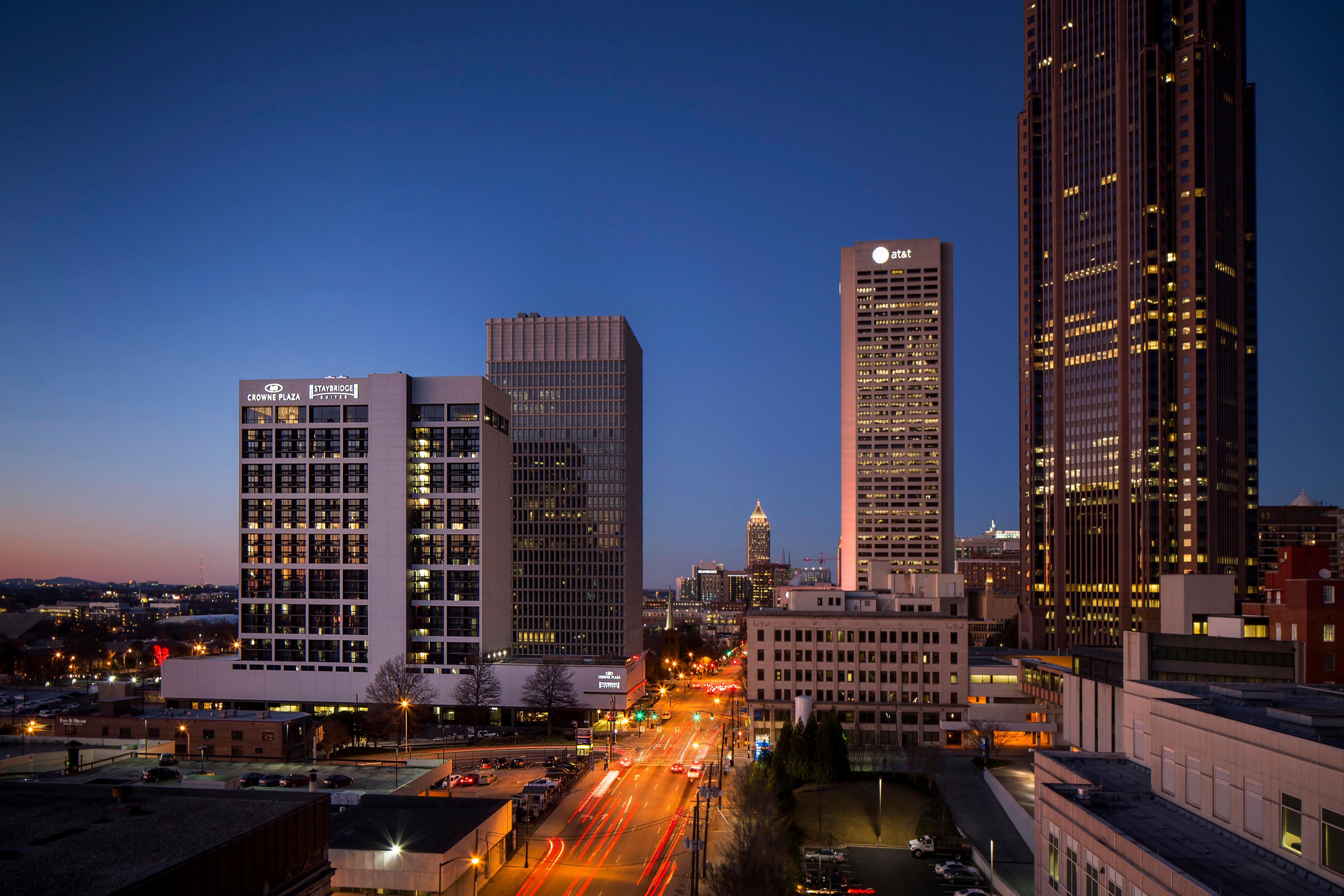 Our Midtown-Atlanta hotel is only two miles from Mercedes-Benz Stadium and Philips Arena.