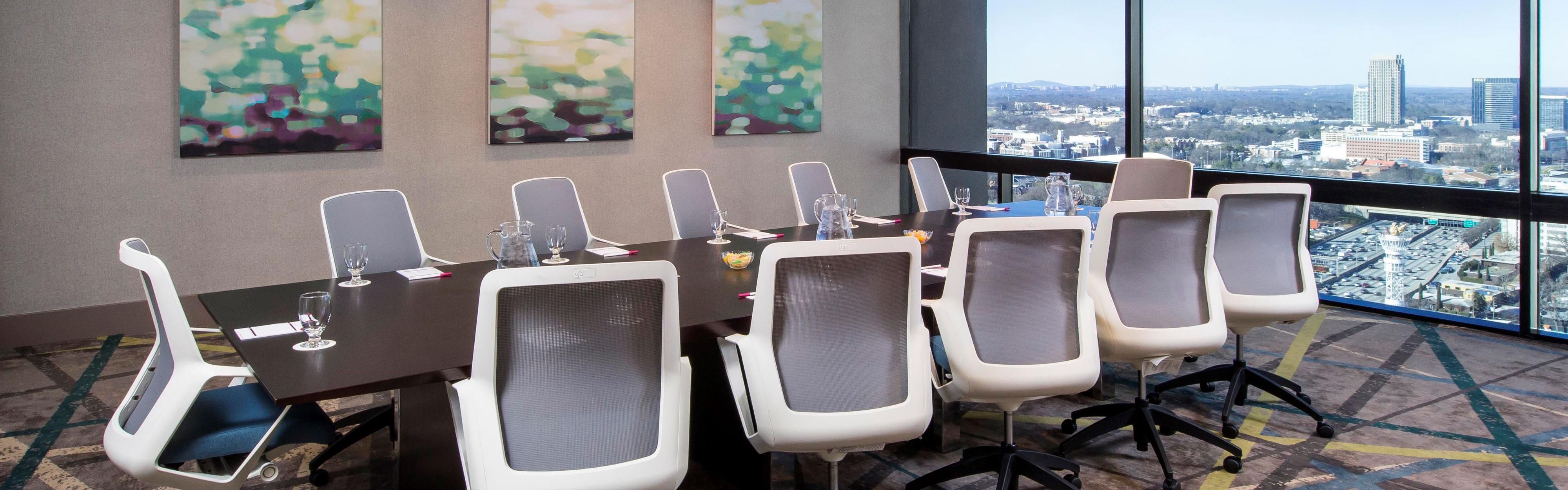 We share a building with The Crowne Plaza. Book your meeting here