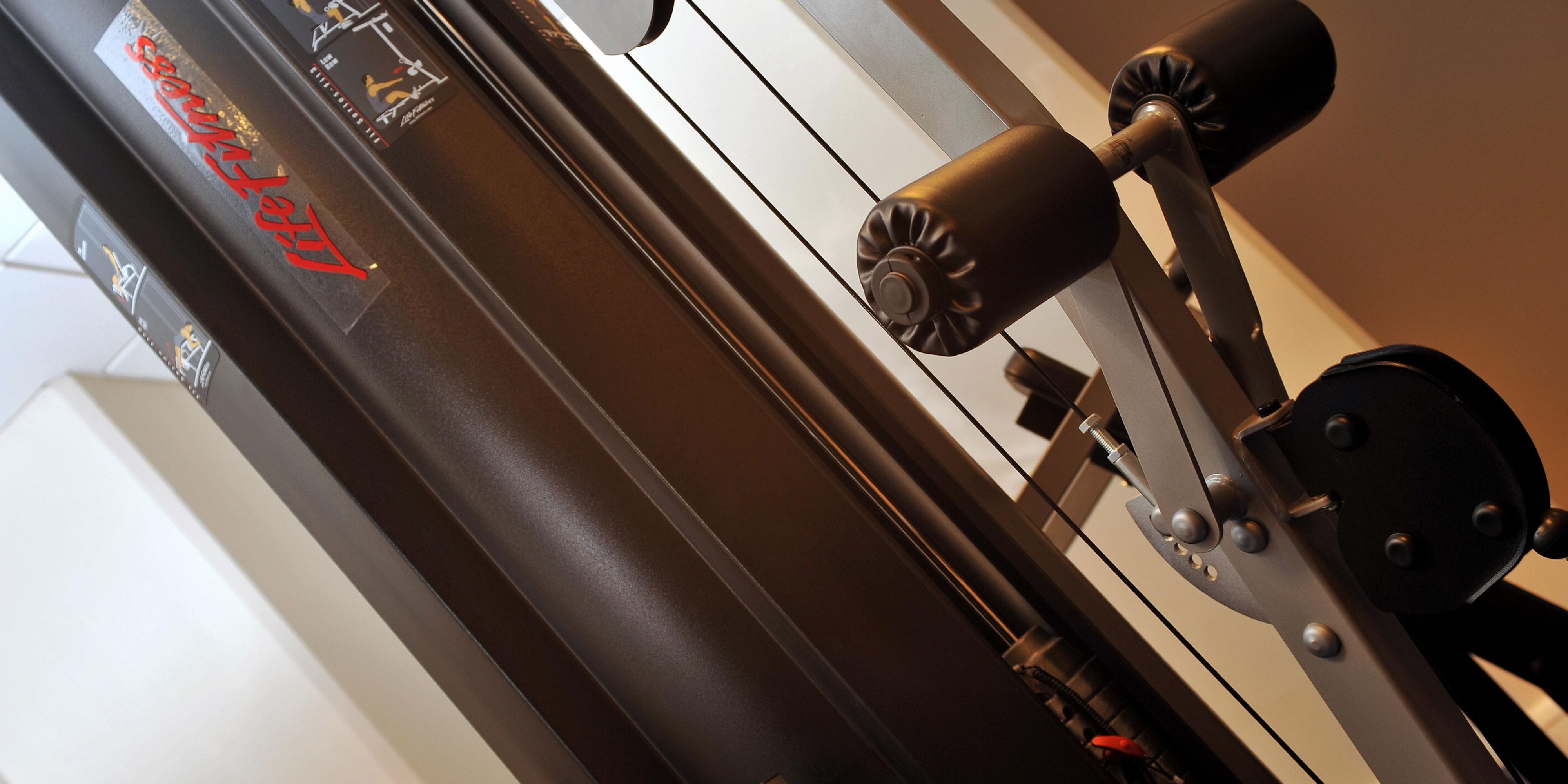 Keep up with your workout schedule at the gym