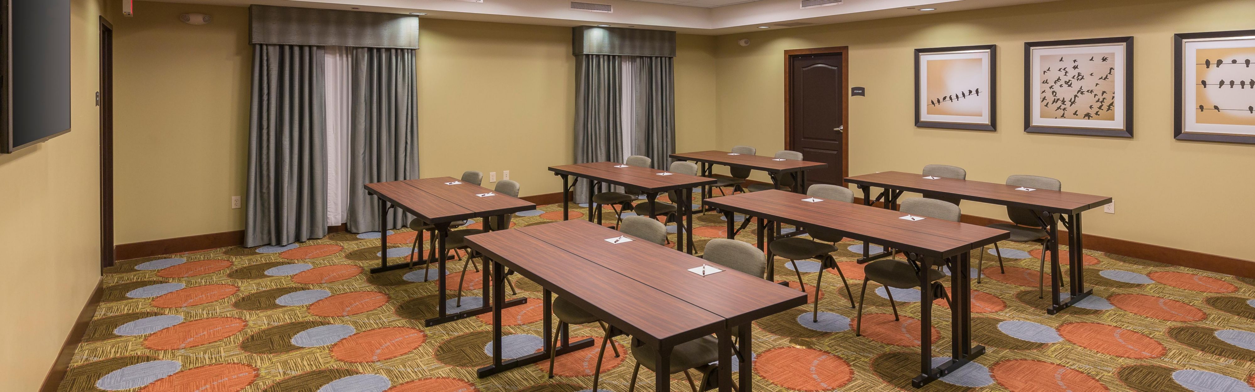 Gather with your colleagues in our spacious meeting room.