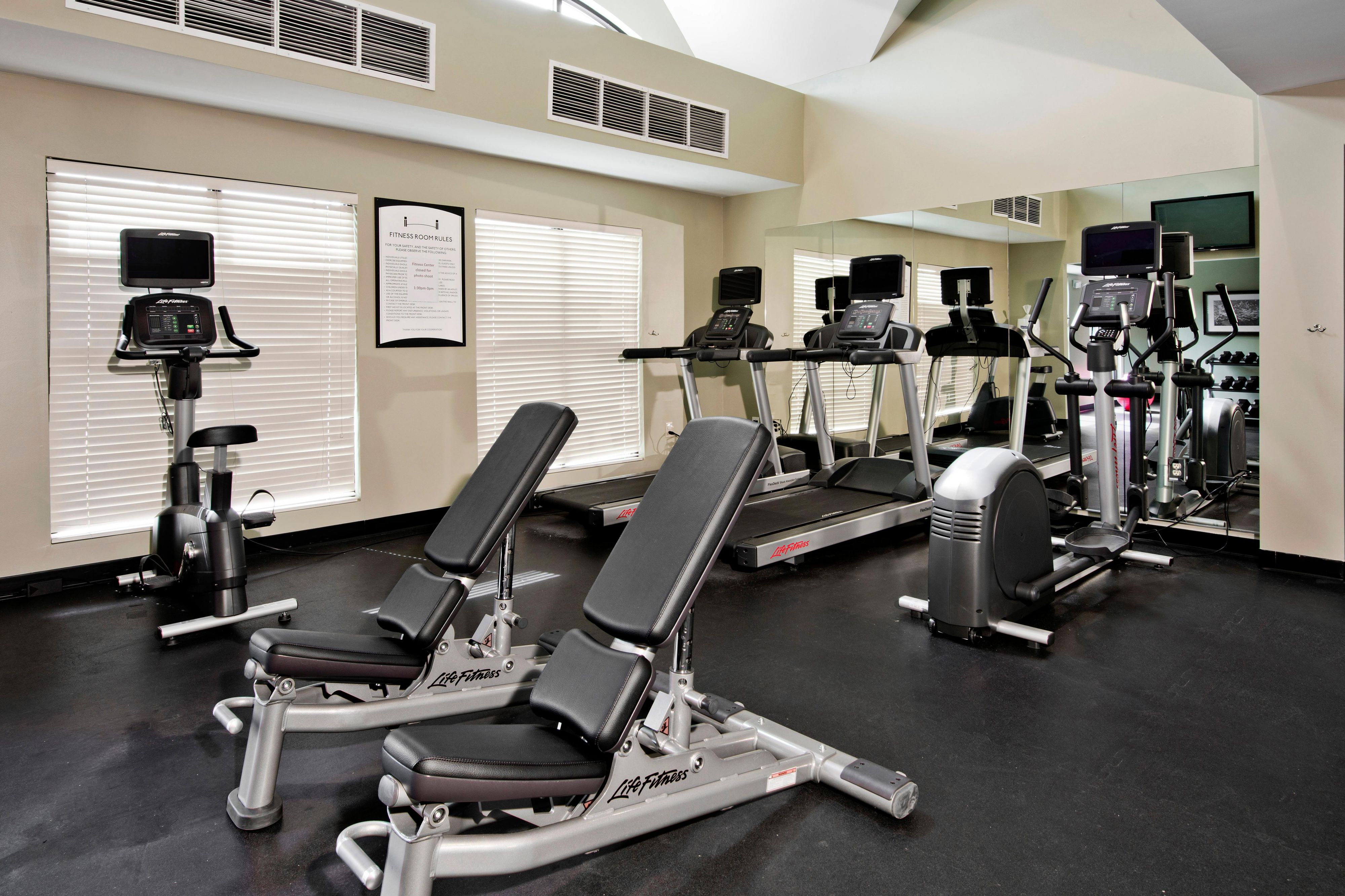 Fully equipped gym